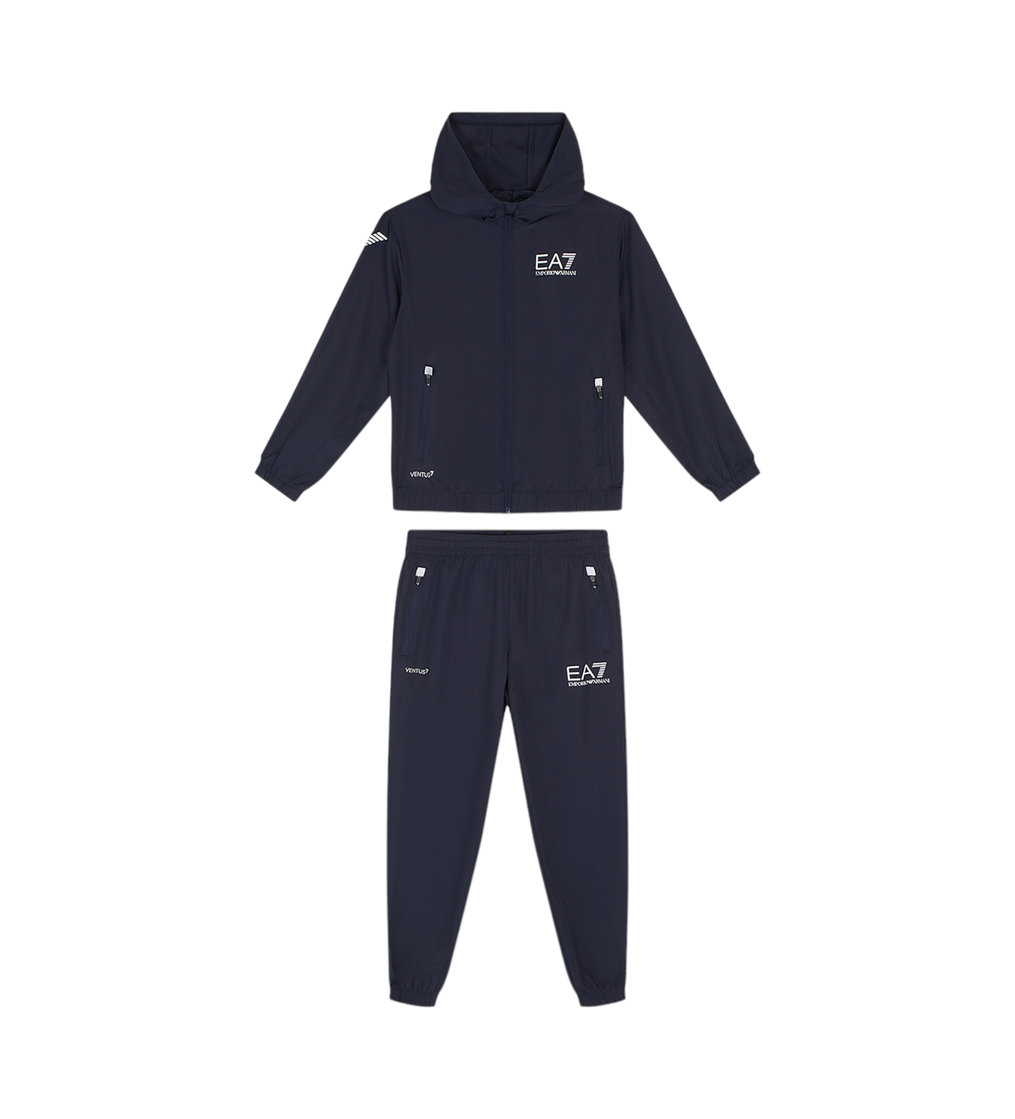 EA7 für Jungen. 8NBV08_BN4HZ Trainingsanzug Tennis Pro Boy aus technischem Gewebe VENTUS7 navy (14años= 164cm), Lässig, Sportlich, Multispor