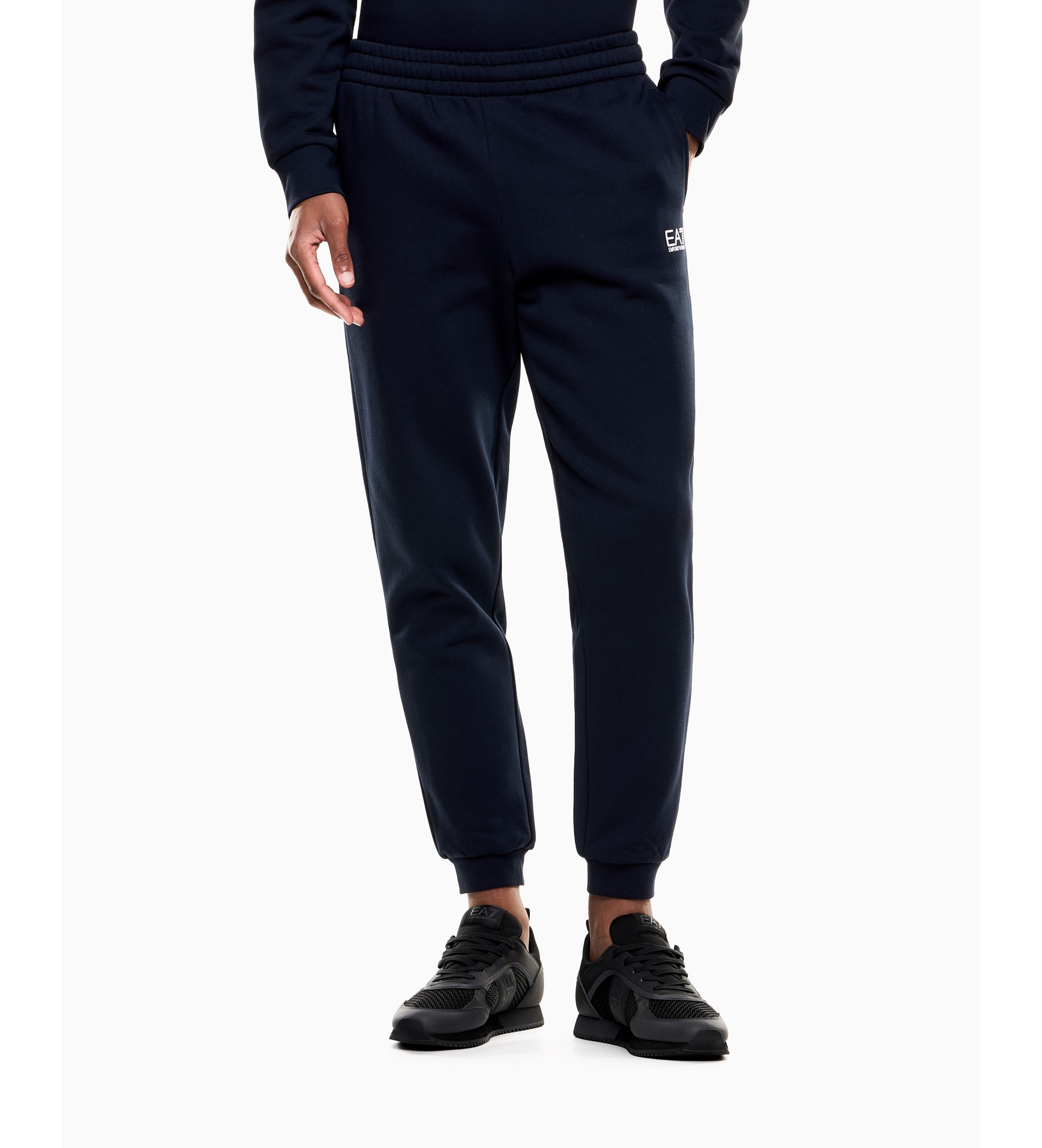 EA7 für Herren. 8NPP64_PJVTZ Wahlhose marineblau (L), Lässig, Baumwolle