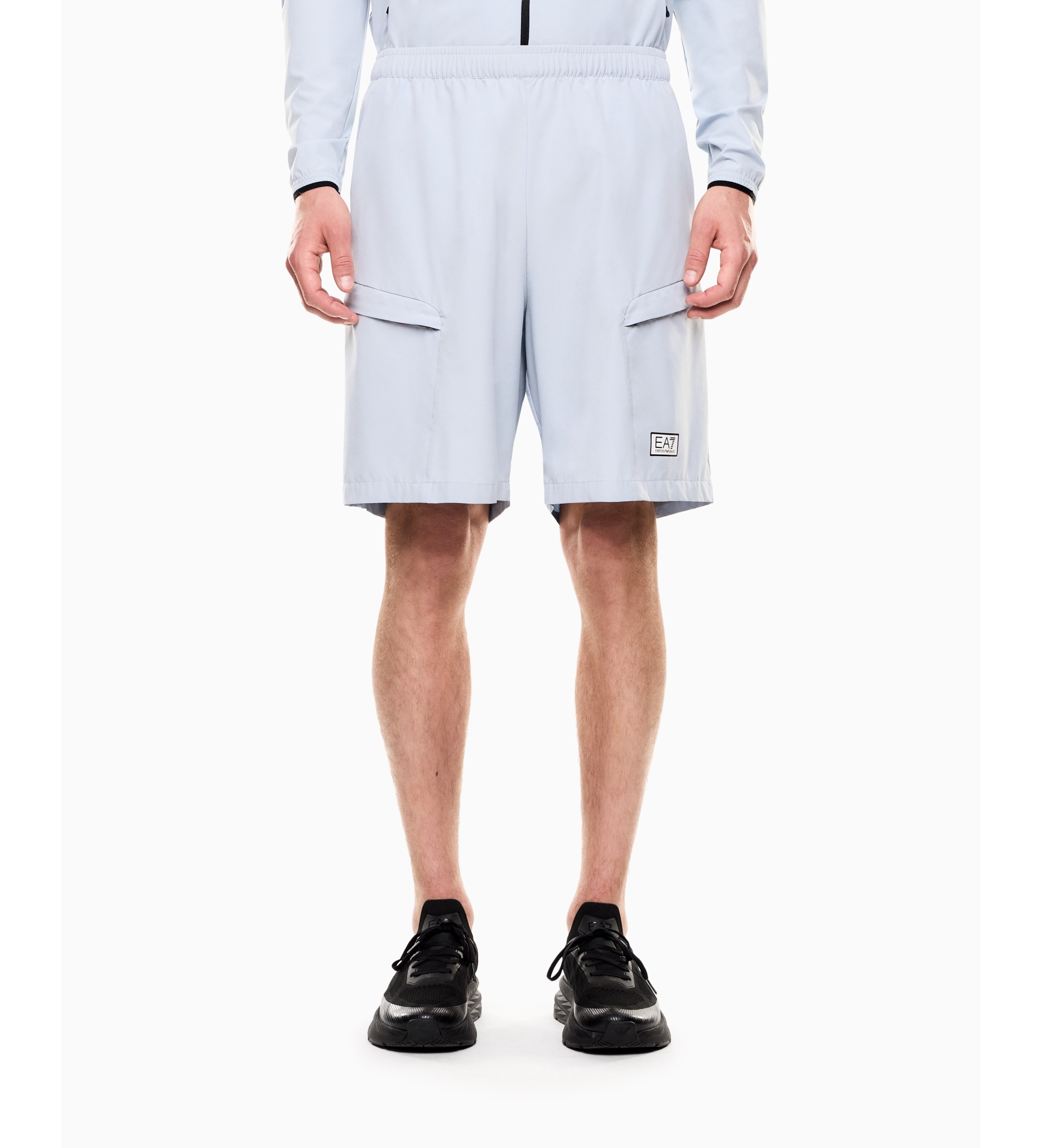 EA7 für Herren. 7M001377_AF13392 Ventus7 Shorts M Blau (M), Sportlich, Sportbekleidung, Multisport, Polyester
