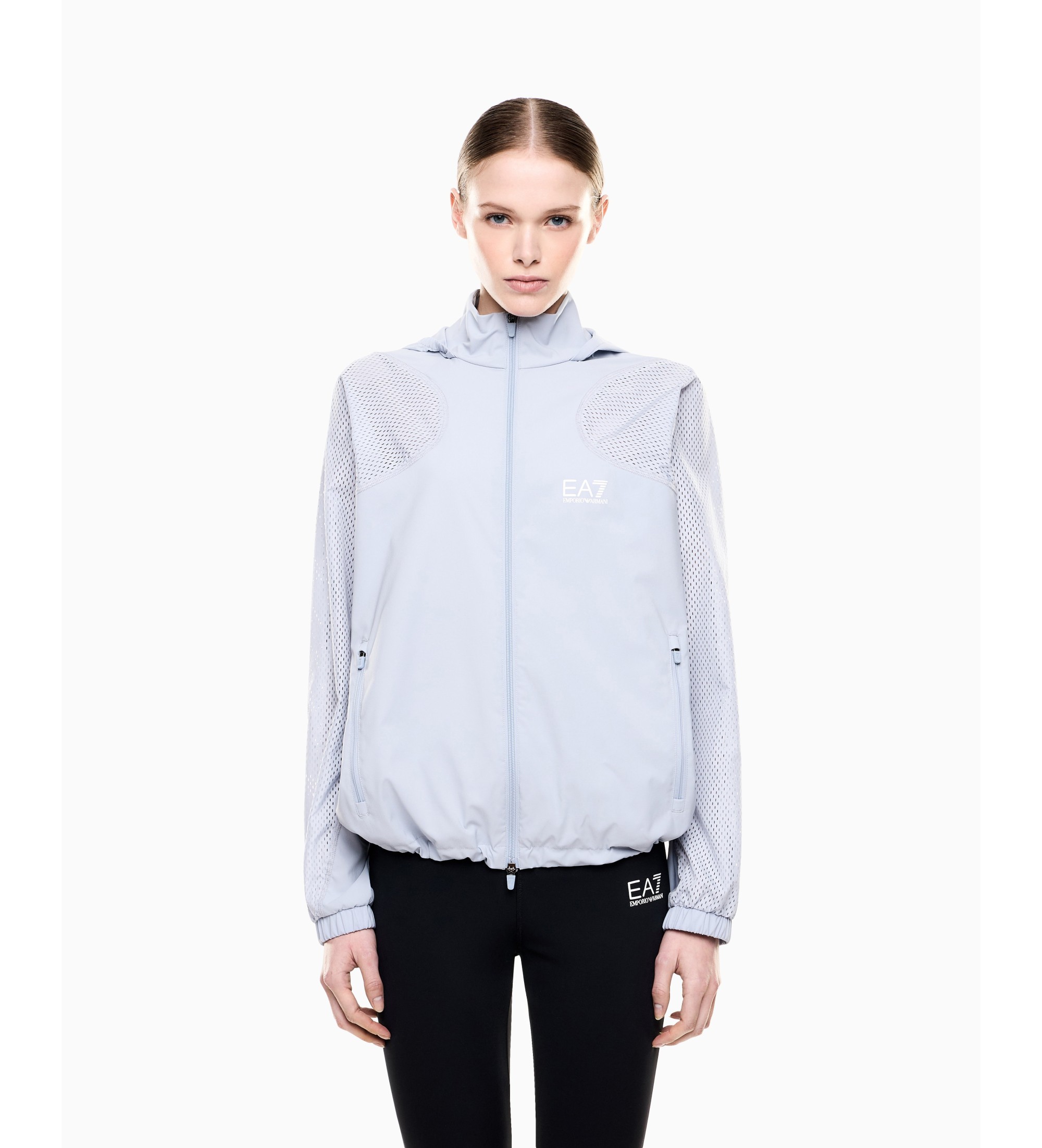 EA7 für Damen. 7W000934_AF15724 Ventus7 Jacke blau (L), Lässig, Sportlich, Polyester