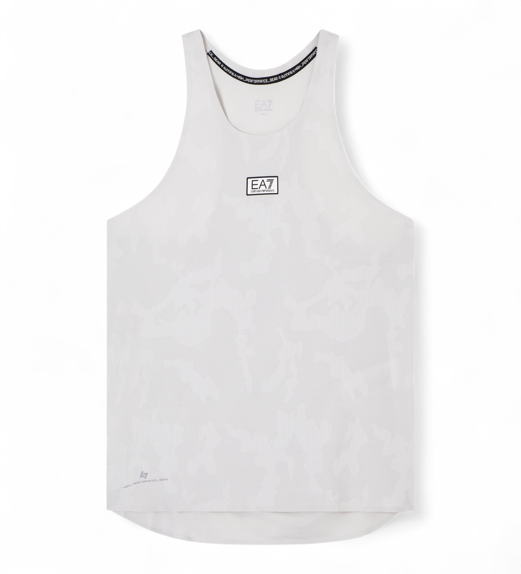 EA7 für Herren. 7M001350_AF22275 T-shirt Top Ventus+ M hellgrau (S), Lässig, Grün, Polyester, Ärmellos / Hosenträger
