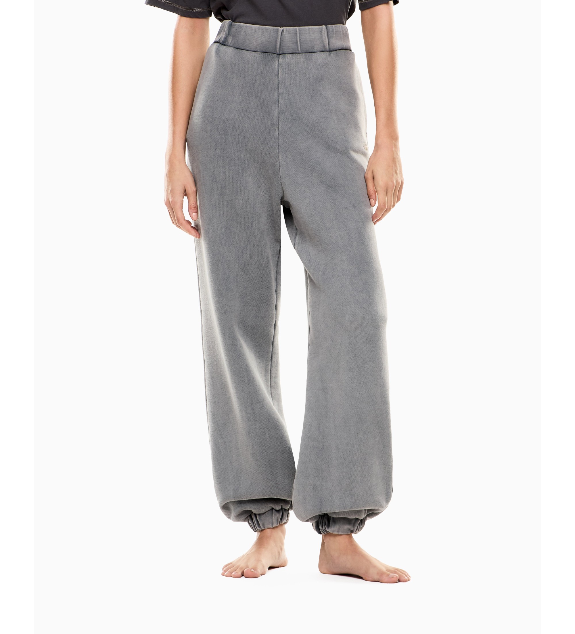 EA7 für Damen. 7W000928_AF21061 Vigor7 Fülle Hose grau (M), Lässig, Baumwolle