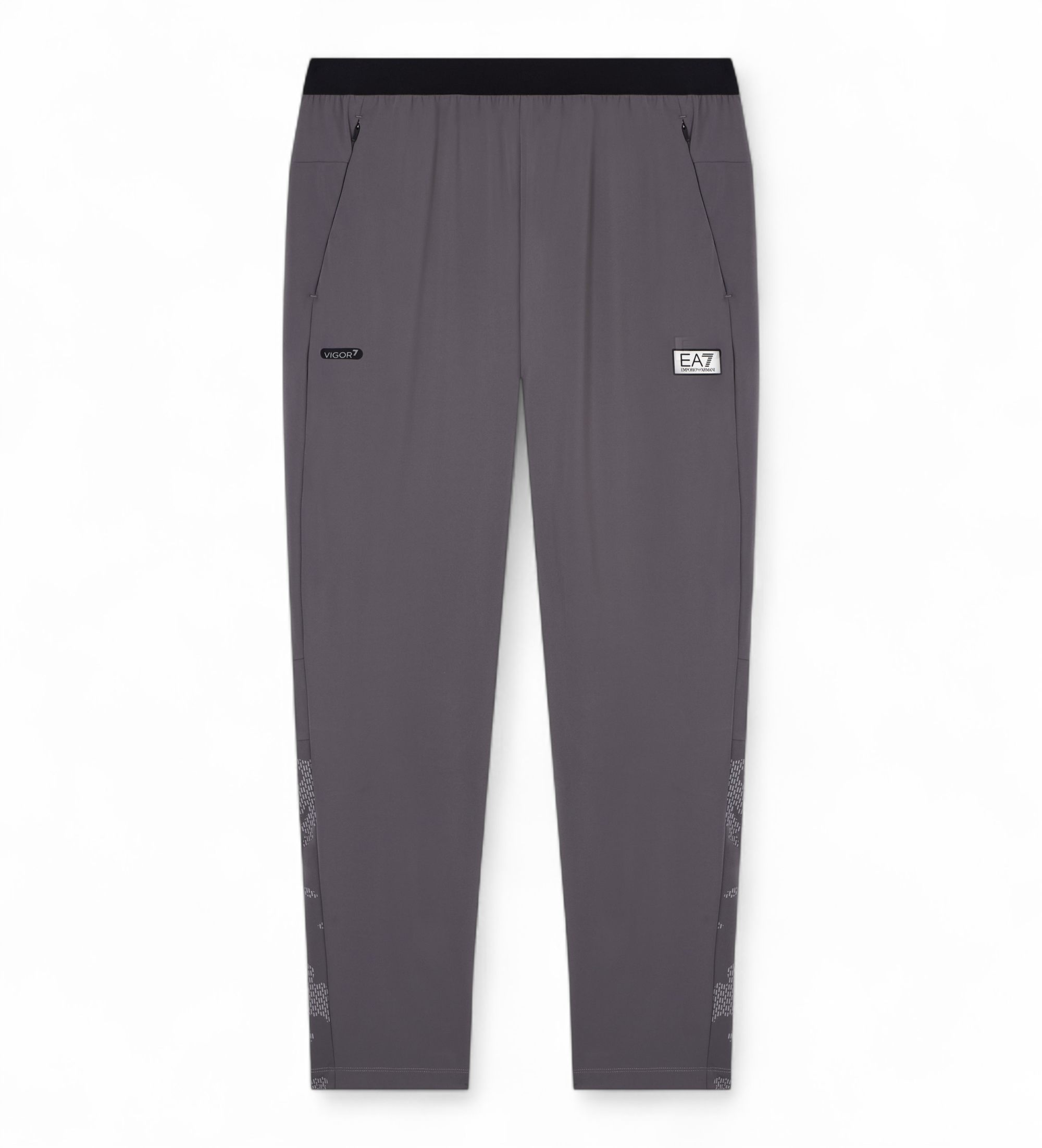 EA7 für Herren. 7M001627_AF13534 Vigor7-Hose Grau (S), Sportlich, Sportbekleidung, Multisport, Polyamid