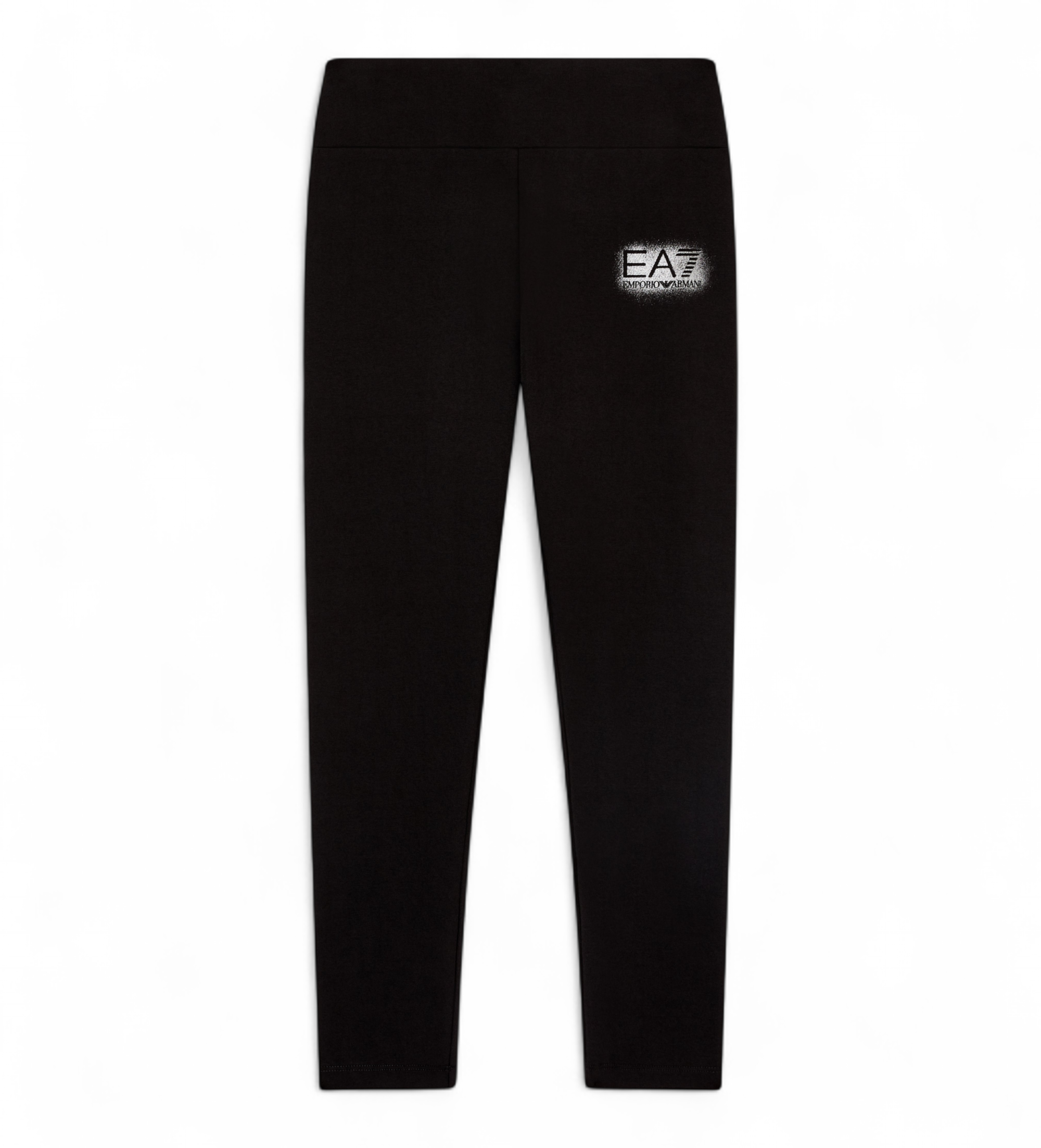 EA7 für Mädchen. 7G000181_AF12484 Visibility Girl-Hose Schwarz (14 años= 164/166 cm), Lässig, Sportlich, Baumwolle, Sportbekleidung, Multisp