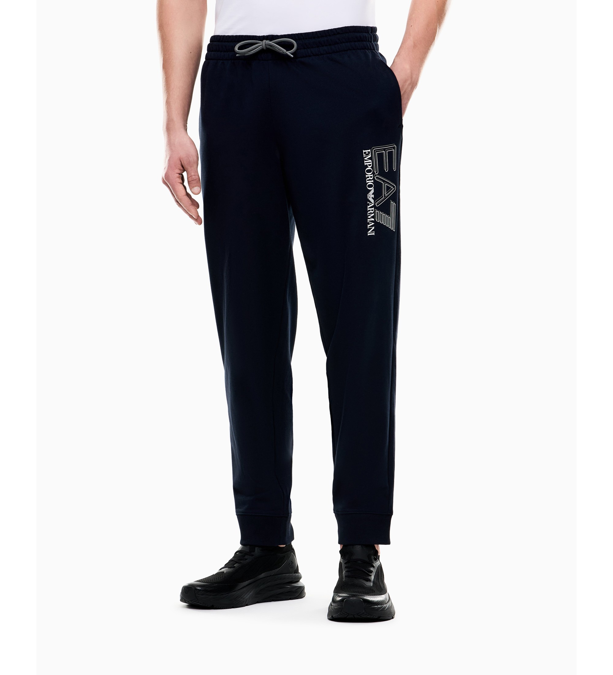 EA7 für Herren. 7M001316_AF13512 Visibility Hose navy (S), Lässig, Sportlich, Baumwolle, Marine