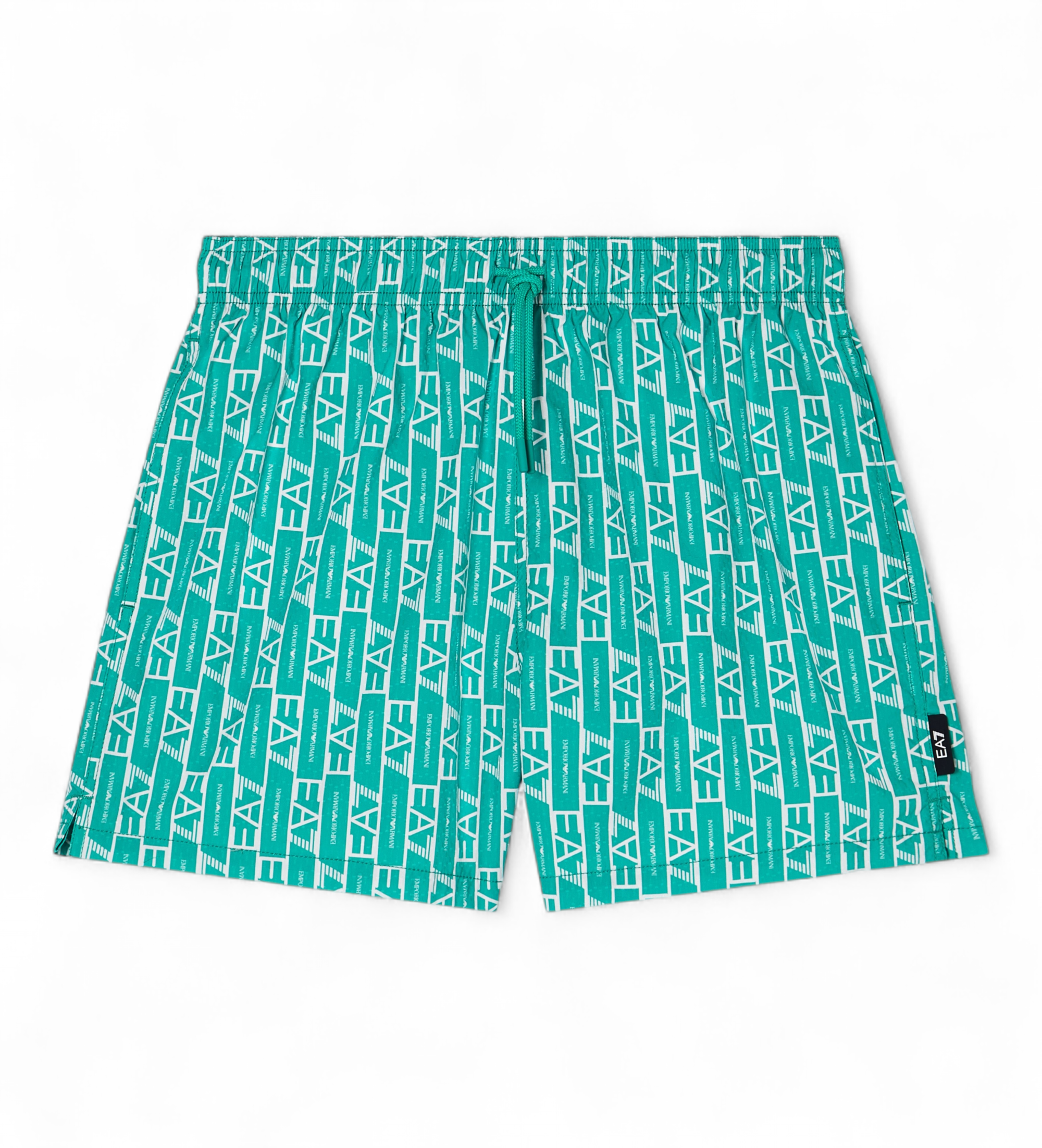 EA7 für Herren. 7M001677_AF21251 Wassersport Badeanzug grün (3XL), Lässig, Sportlich, Strandbekleidung, Polyester