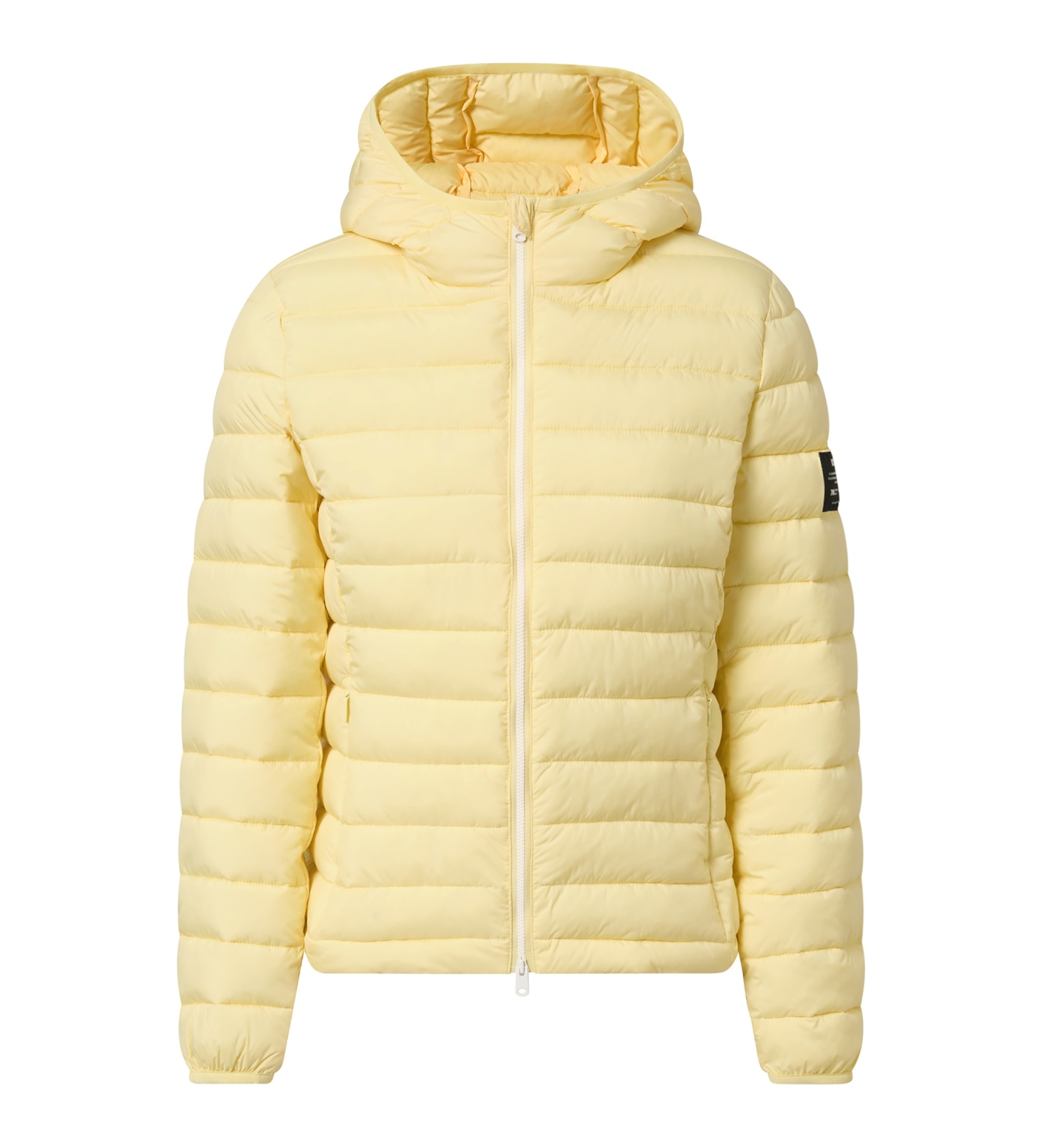 ECOALF für Damen. MCWGAJKATLAN0987S25-209 Jacke Atlantic gelb (S), Lässig, Polyamid, Nachhaltig