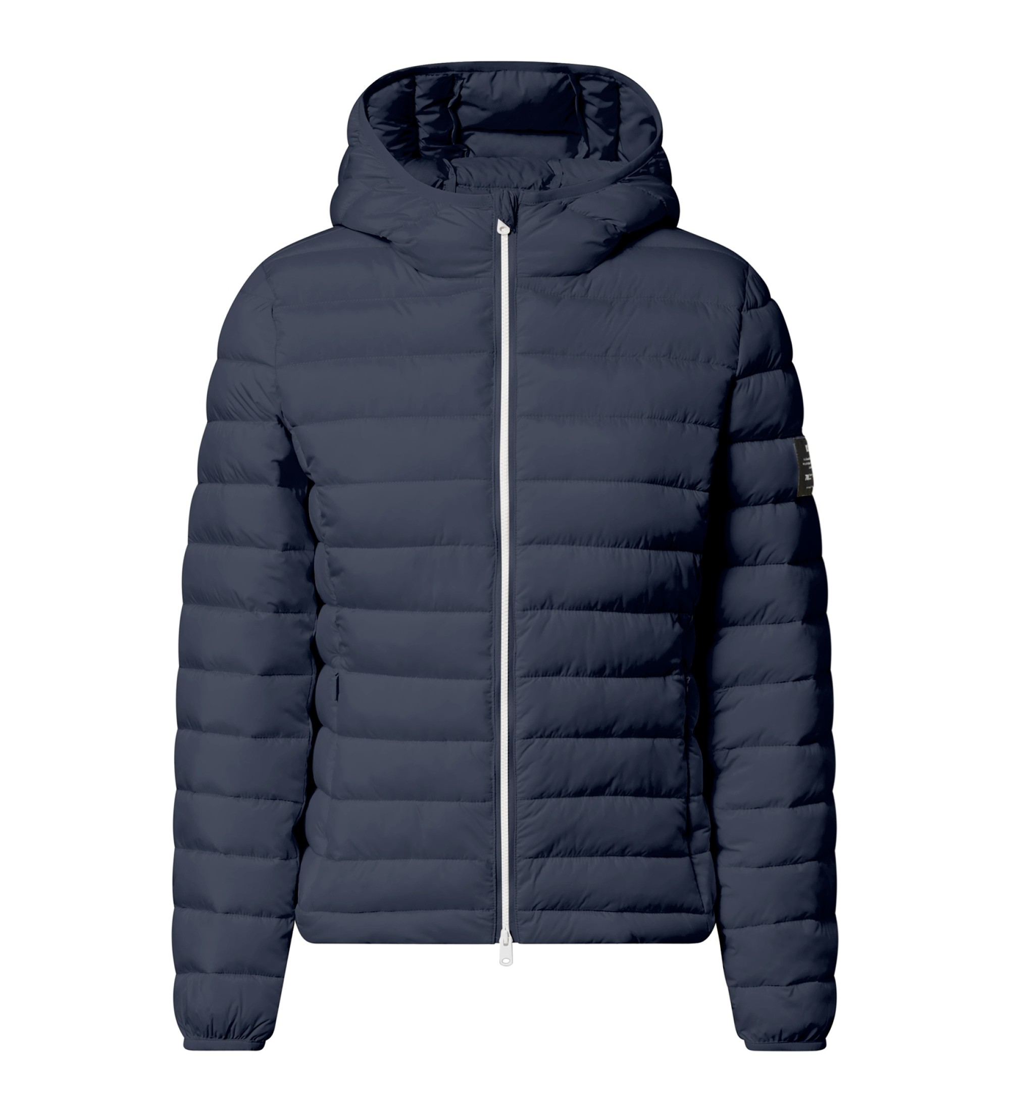 ECOALFvoor vrouwen. MCWGAJKATLAN0987S25-316 Jas Atlantic grijs (XL), Casual, Polyamide, Duurzaam