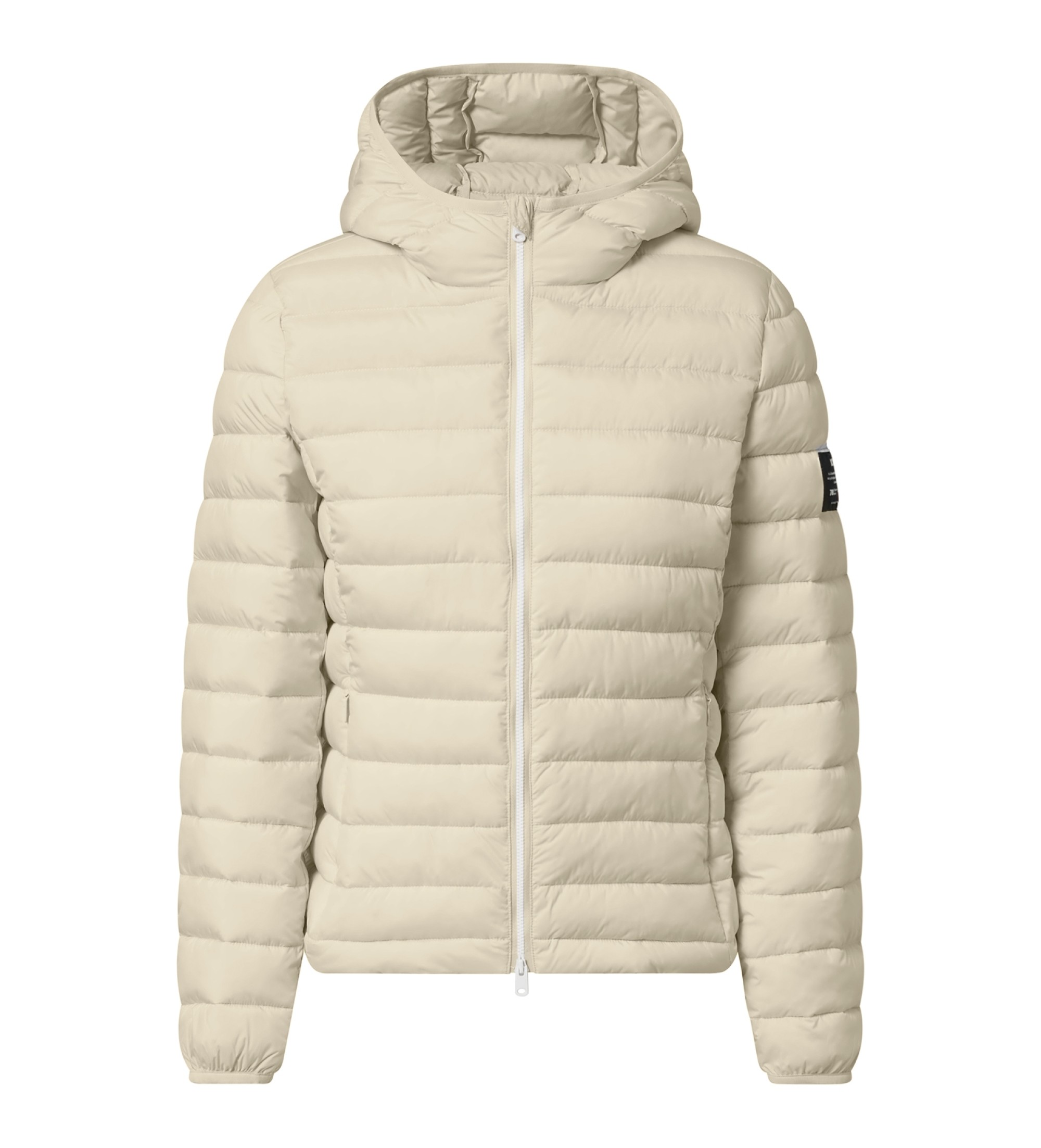 ECOALF für Damen. MCWGAJKATLAN0987S25-223 Jacke Atlantic weiß (M), Lässig, Polyamid, Nachhaltig