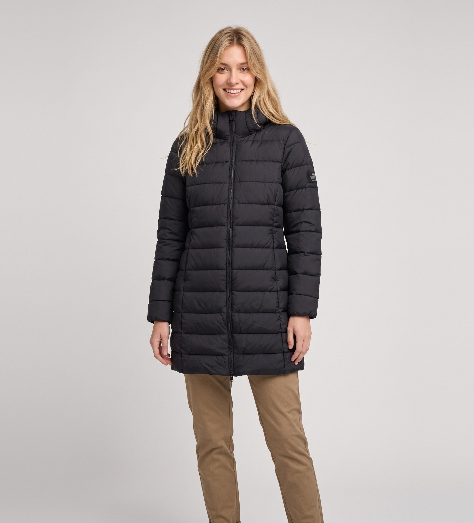 ECOALF für Damen. MCWGAJKCRONU0987W26-161 Jacke Cronulla marineblau (M), Lässig, Recyceltes Polyester