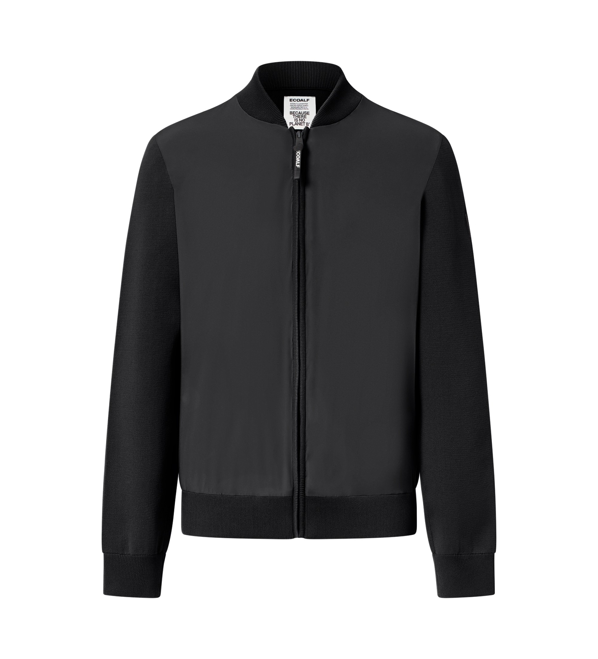 ECOALF für Herren. MCMGAKNKOBUS0568S25-319 Strickjacke Kobus schwarz (XXL), Lässig, Recyceltes Polyester, Nachhaltig