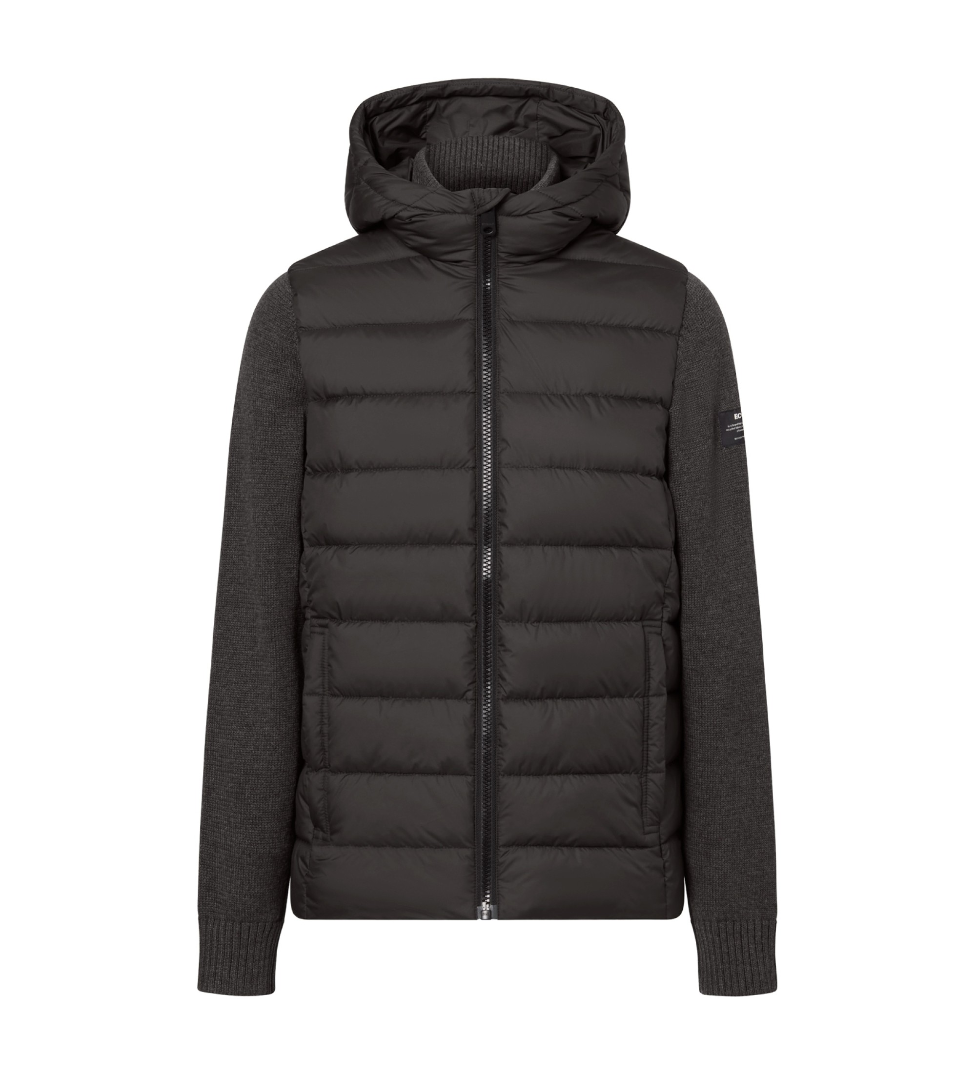 ECOALF für Herren. MCMGAKNDENAL0987W24-303 Denali Jacke grau (S), Lässig, Langarm, Recyceltes Polyester, Nachhaltig