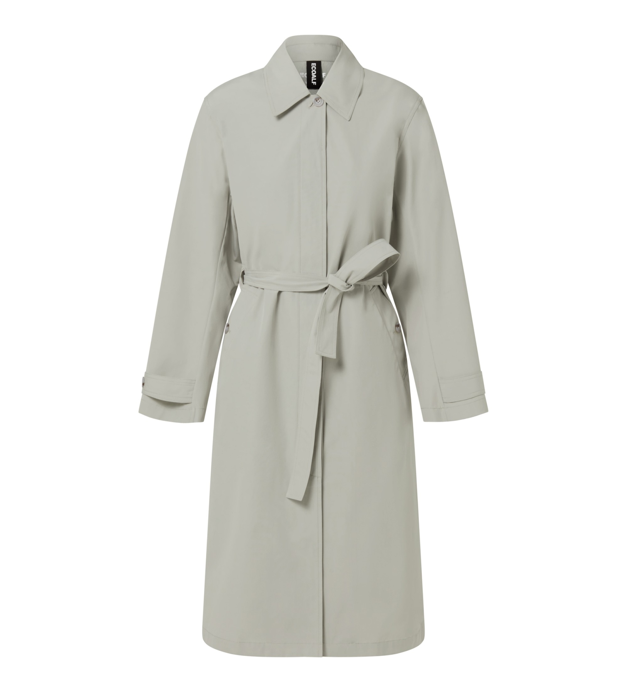 ECOALF für Damen. MCWGAJKTAGA00042W24-021 Taga Jacke grau (L), Lässig, Bio-Baumwolle, Nachhaltig