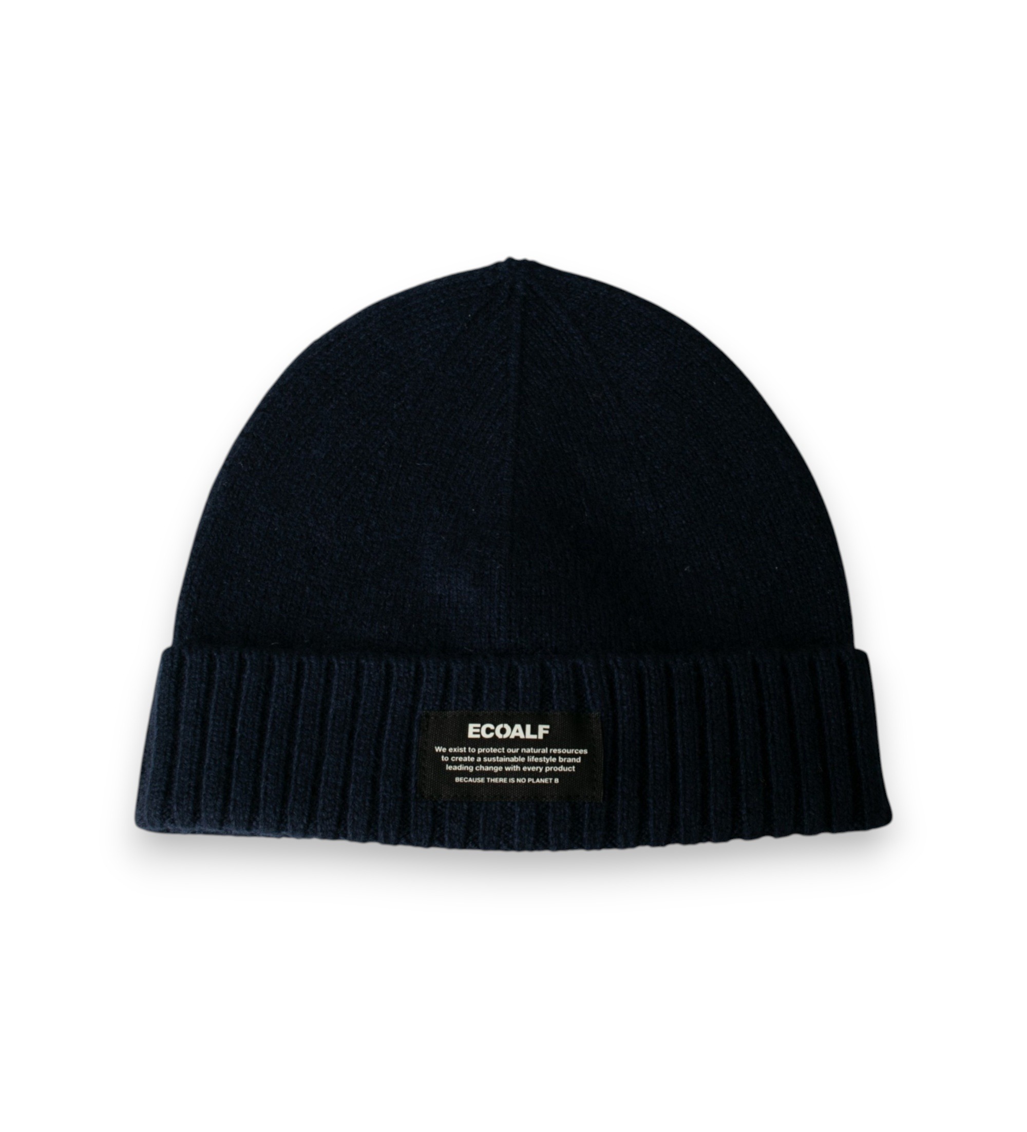 ECOALF für Herren. MCUACHAJACKE0680W26-161 Mütze Jacques marineblau (OSFA), Lässig, Recycelte Wolle