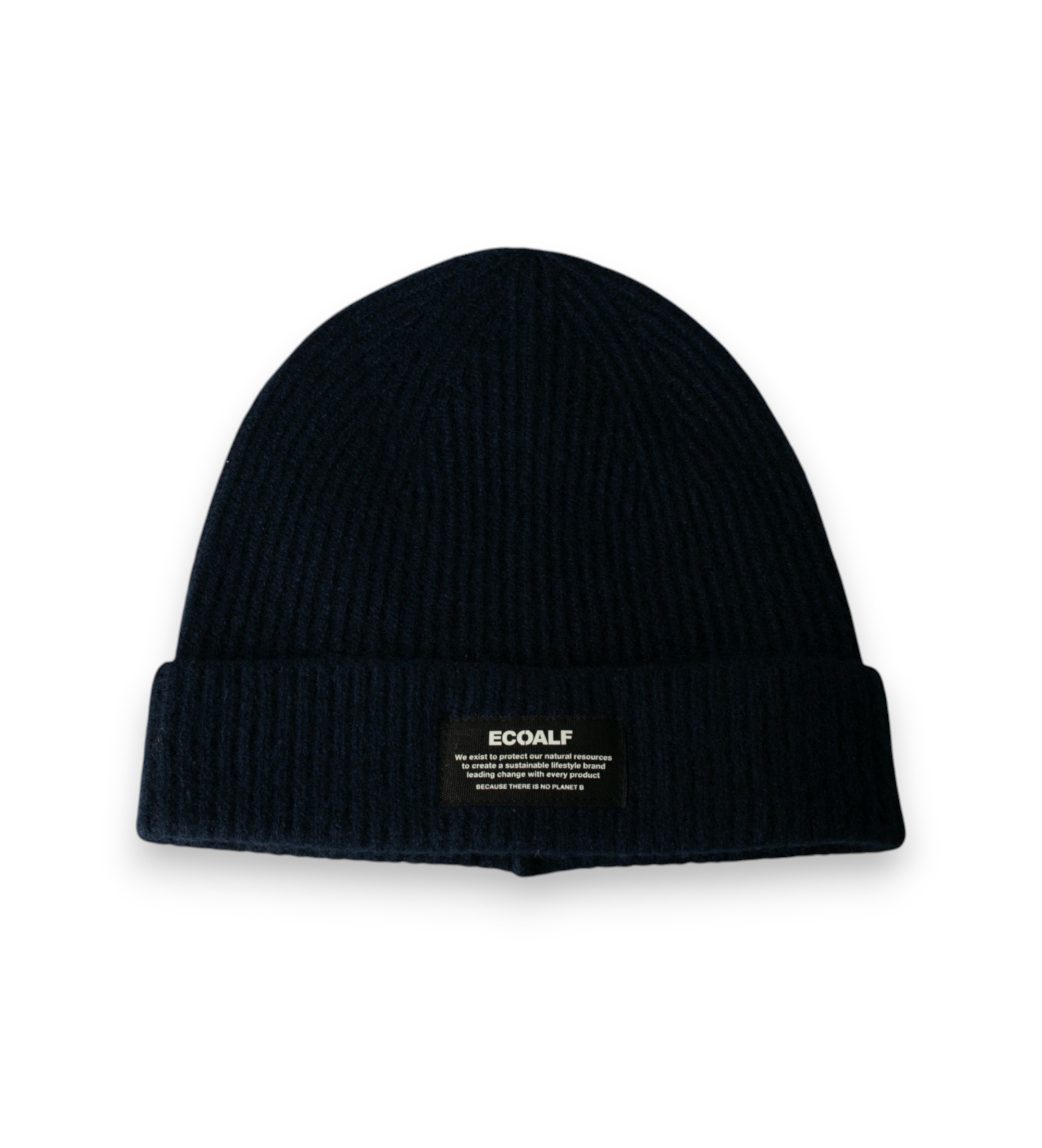 ECOALF Unisex. MCUACHASIERB0680W26-161 Mütze Sierra Wool Marineblau (OSFA), Lässig, Recycelte Wolle