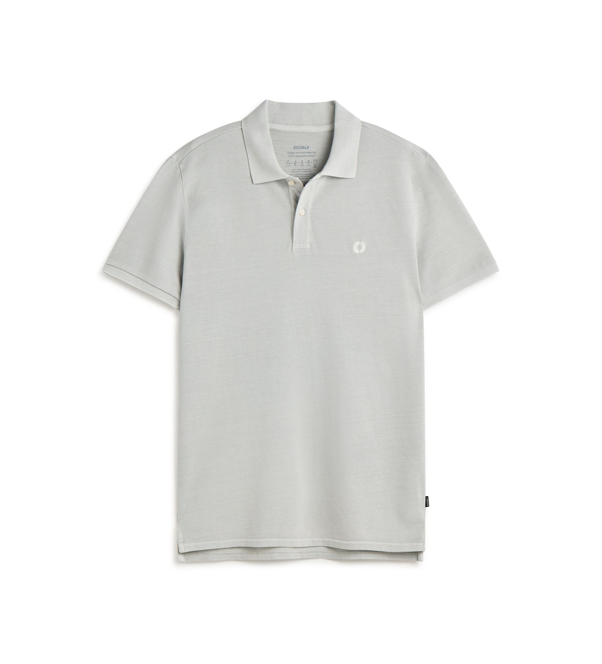 ECOALF für Herren. MCMGAPOTEDAN0838S25-604 Poloshirt Tedan blau (S), Lässig, Kurzarm, Bio-Baumwolle, Nachhaltig