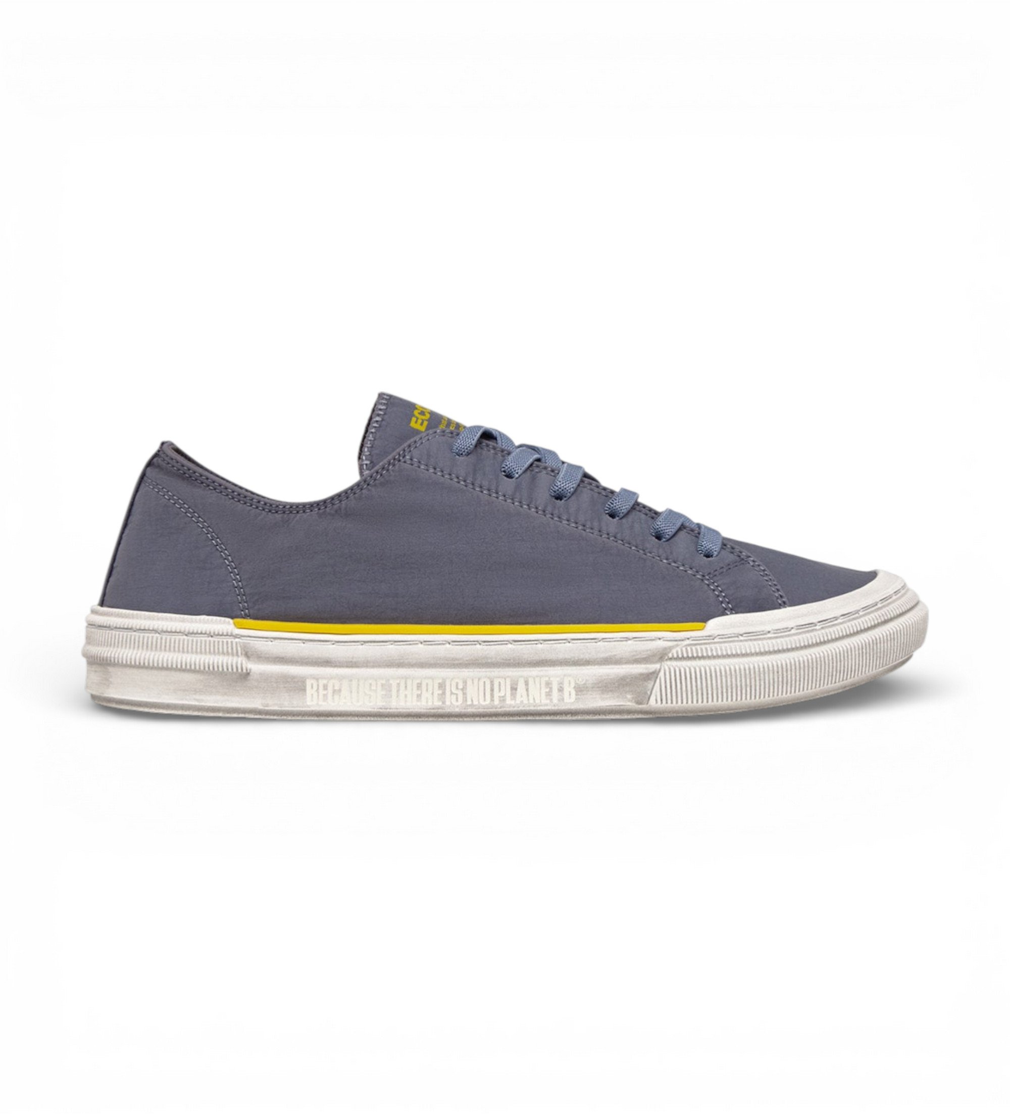 ECOALFvoor mannen. MCMSHSNSTREN0072S26-510 Schoenen Strenk blauw (46), Plat, Veters, Casual, Gerecycled nylon