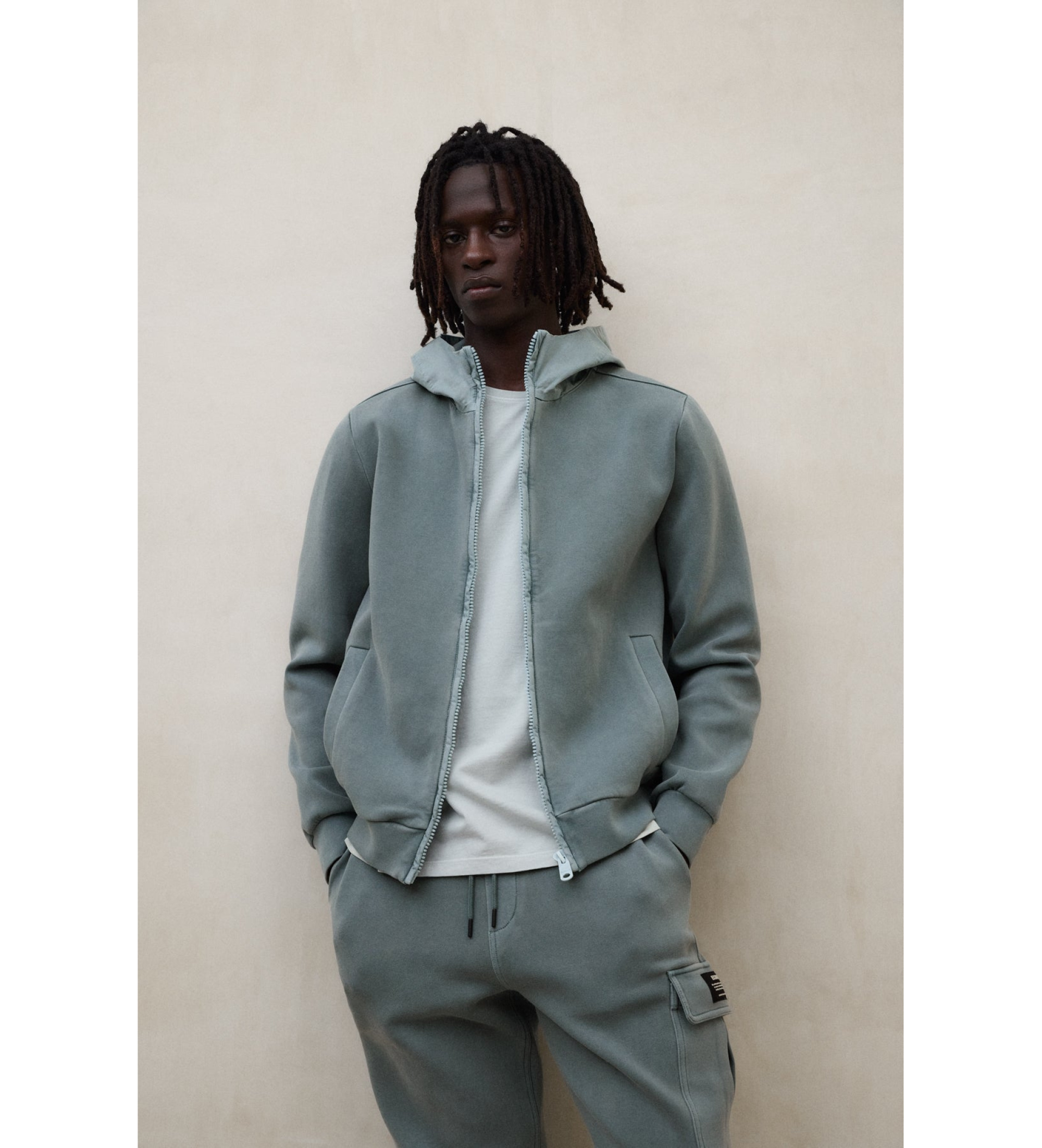 ECOALF für Herren. MCMGAHYDYLAN0303S26-125 Grünes Dylan Sweatshirt (L), Lässig, Bio-Baumwolle