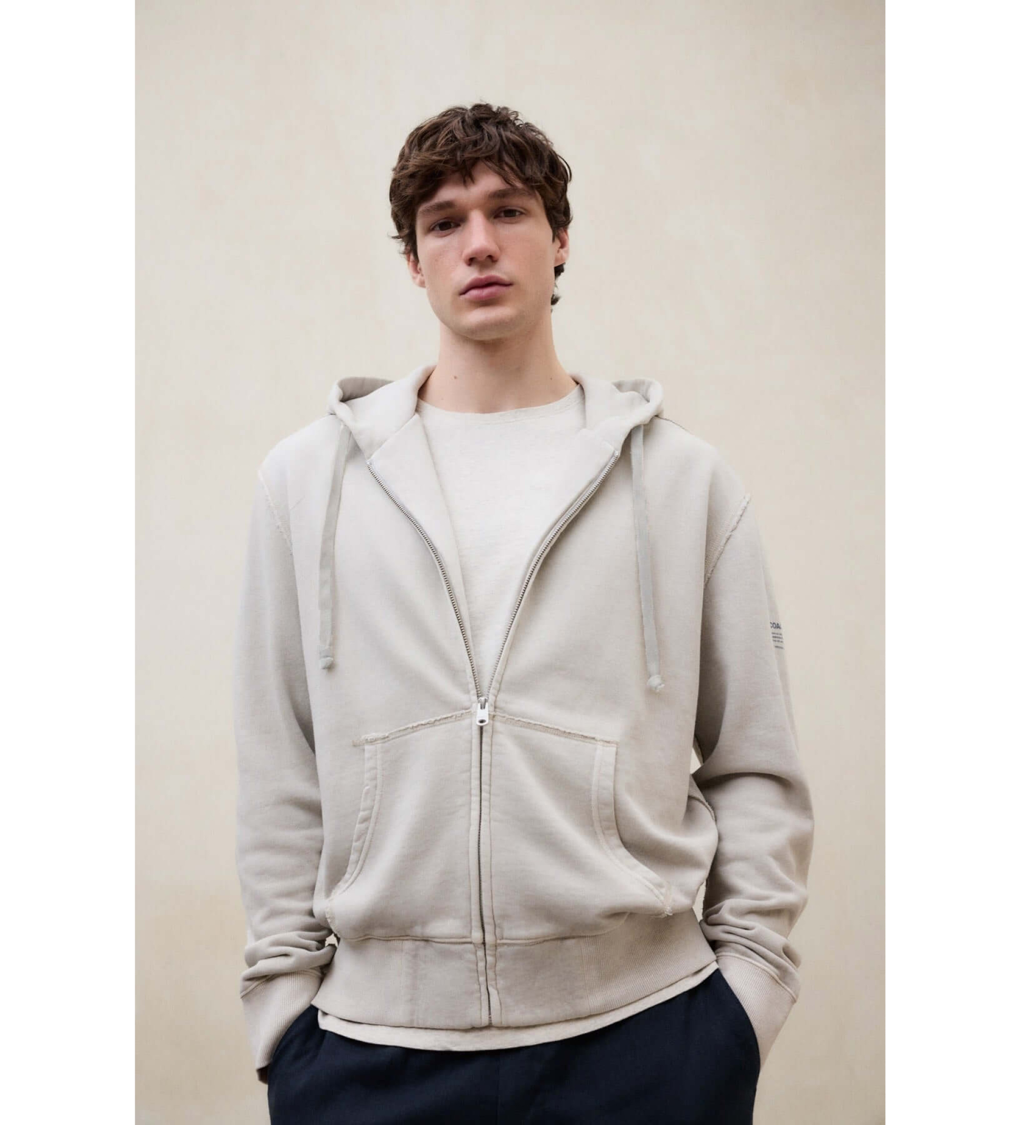 ECOALF für Herren. MCMGASTRENA00846S26-301 Graues Sweatshirt von Rena (M), Lässig, Recycelte Baumwolle