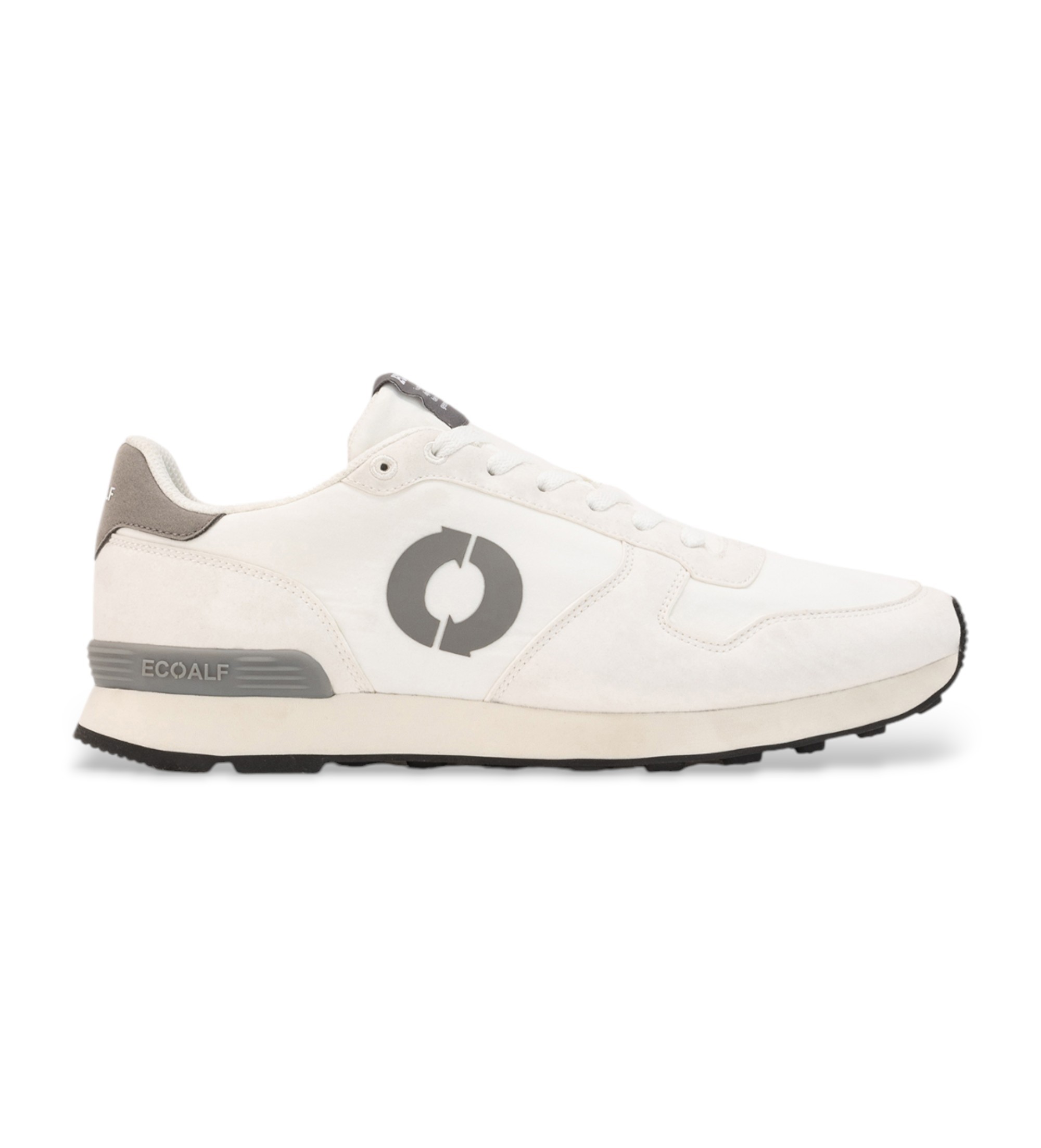 ECOALFvoor mannen. MCMSHSNUCLA00243S25-001 Trainers Ucla wit (42), Plat, Veters, Casual, Duurzaam