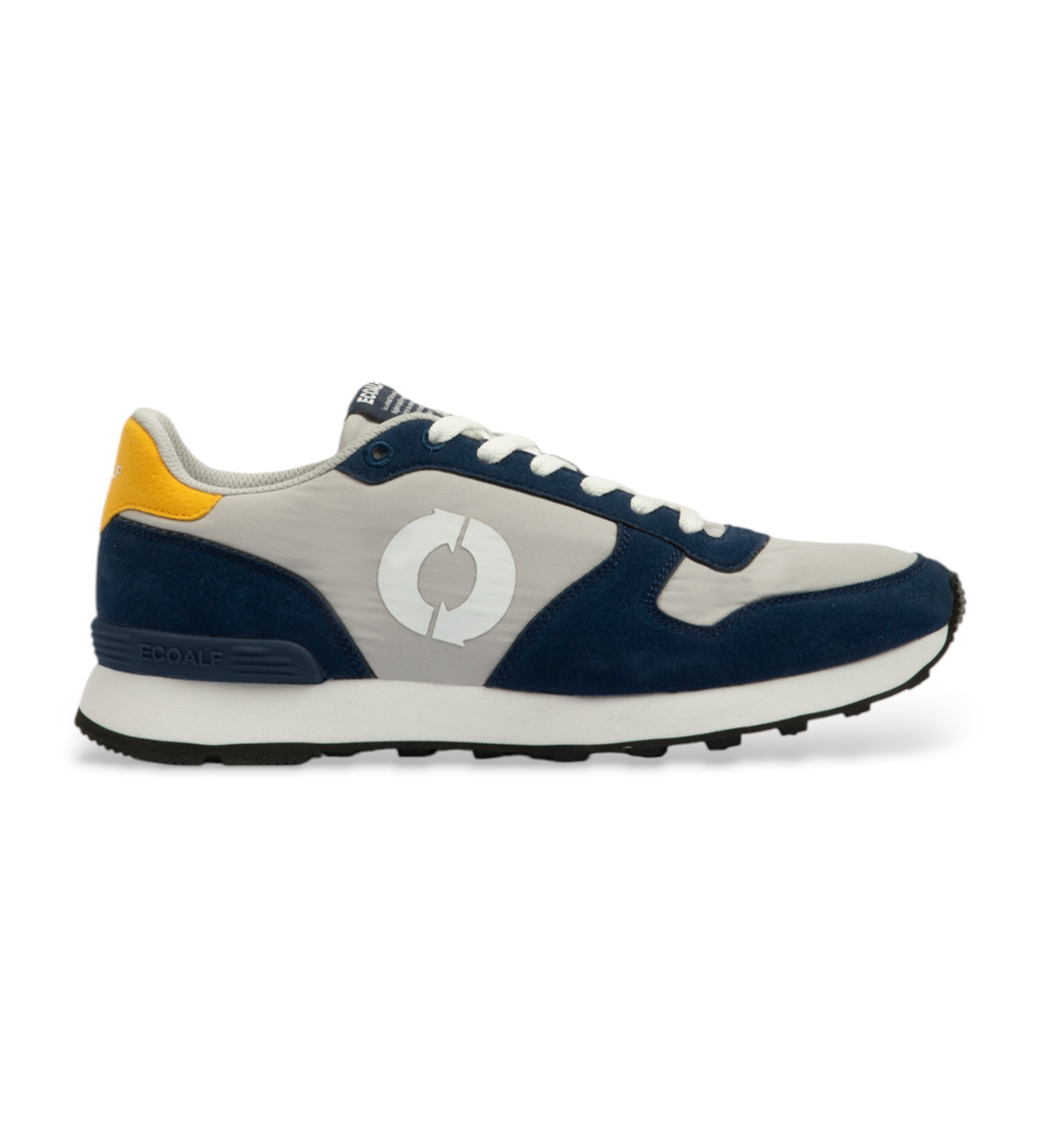 ECOALF für Herren. MCMSHSNUCLAA0449W25-155 Turnschuhe Ucla grau, marineblau (40), Wohnung, Schnürsenkel, Lässig, Nachhaltig, Recyceltes Poly