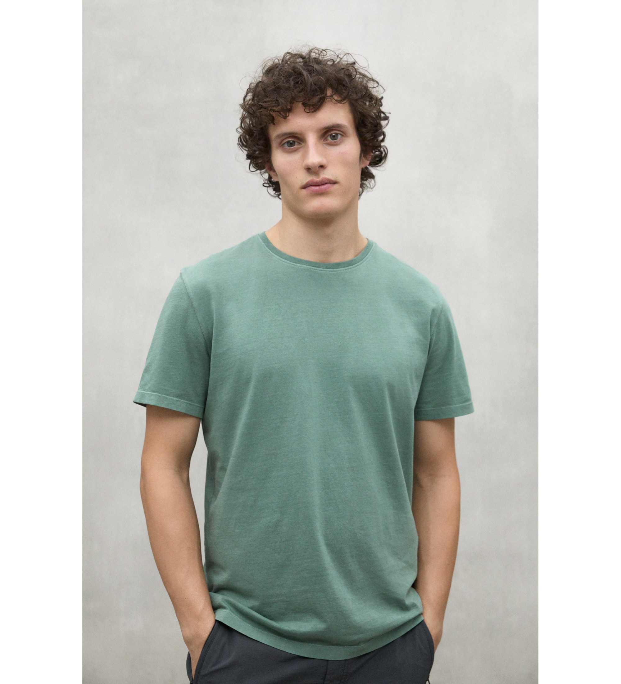 ECOALF für Herren. MCMGATSVENTA0831S25-108 Vent-T-Shirt grün (M), Lässig, Kurzarm, Bio-Baumwolle, Nachhaltig