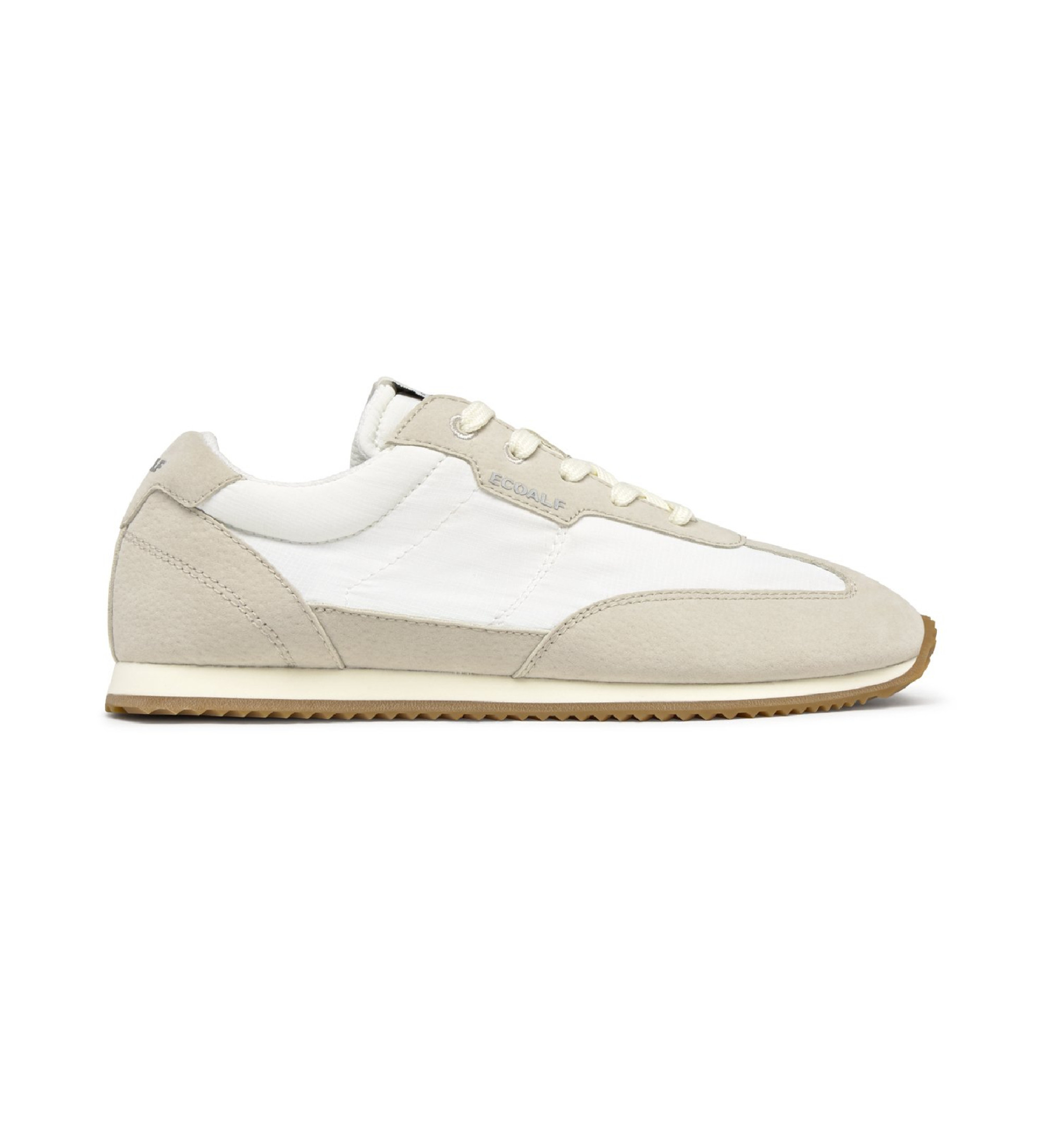 ECOALF für Damen. MCWSHSNDENVE0136S26-001 Denver Turnschuhe weiß, beige (36), Stoff, Wohnung, Schnürsenkel, Lässig