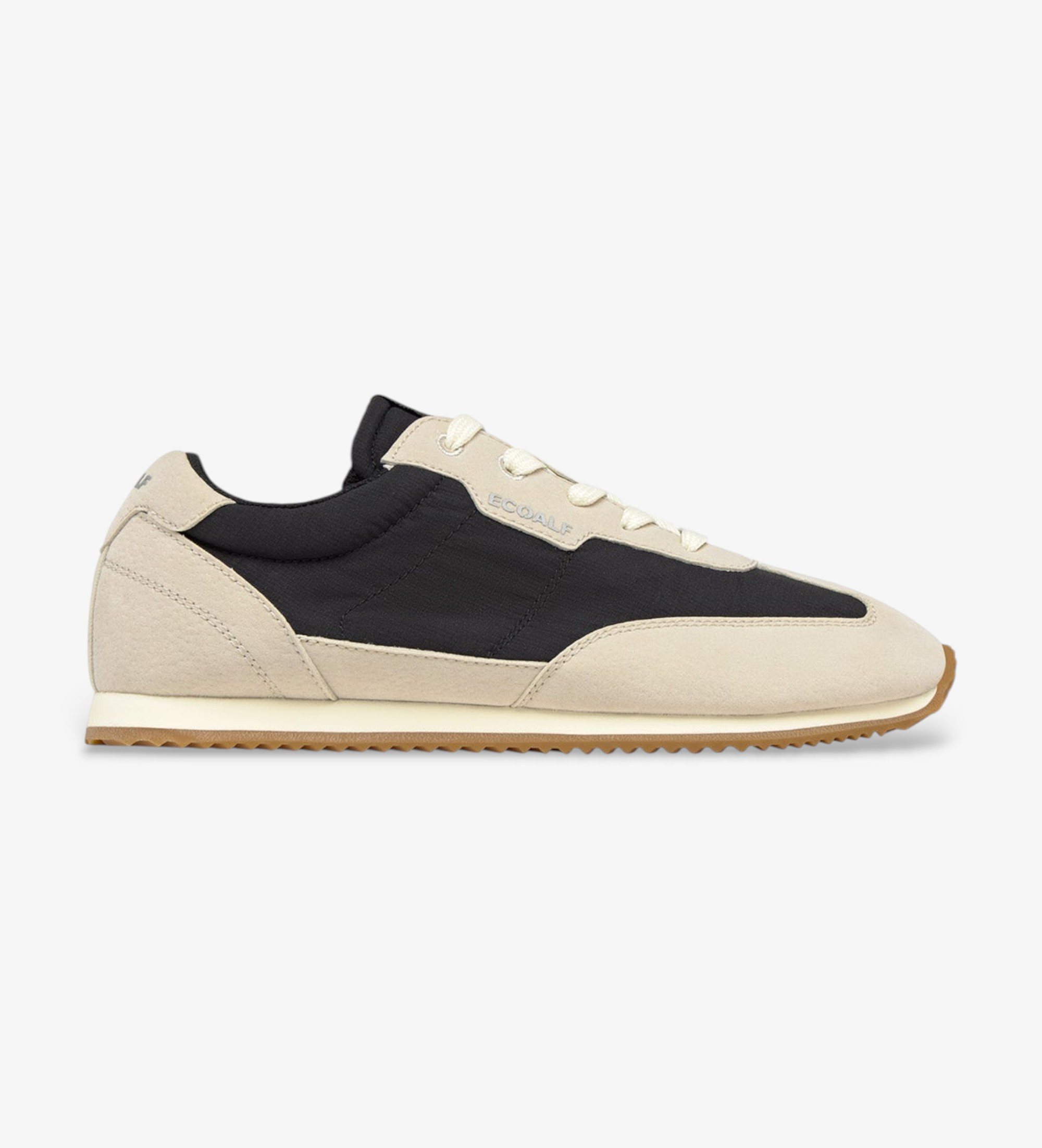 ECOALF für Damen. MCWSHSNDENVE0136S26-319 Denver Turnschuhe schwarz (37), Stoff, Wohnung, Schnürsenkel, Lässig