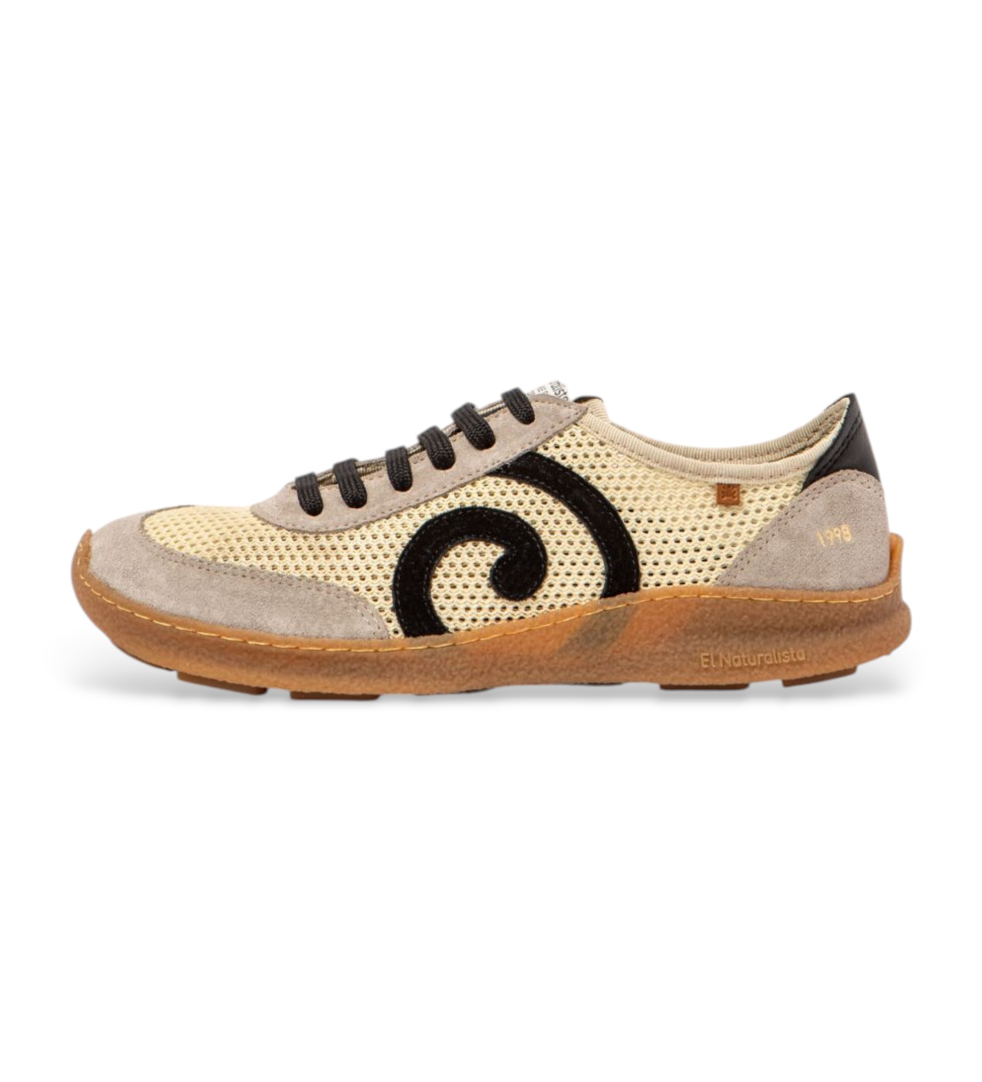 El Naturalista für Damen. 25435C1H6005_0MU Turnschuhe N5435C mehrfarbig (41), Stoff, Wohnung, Schnürsenkel, Lässig