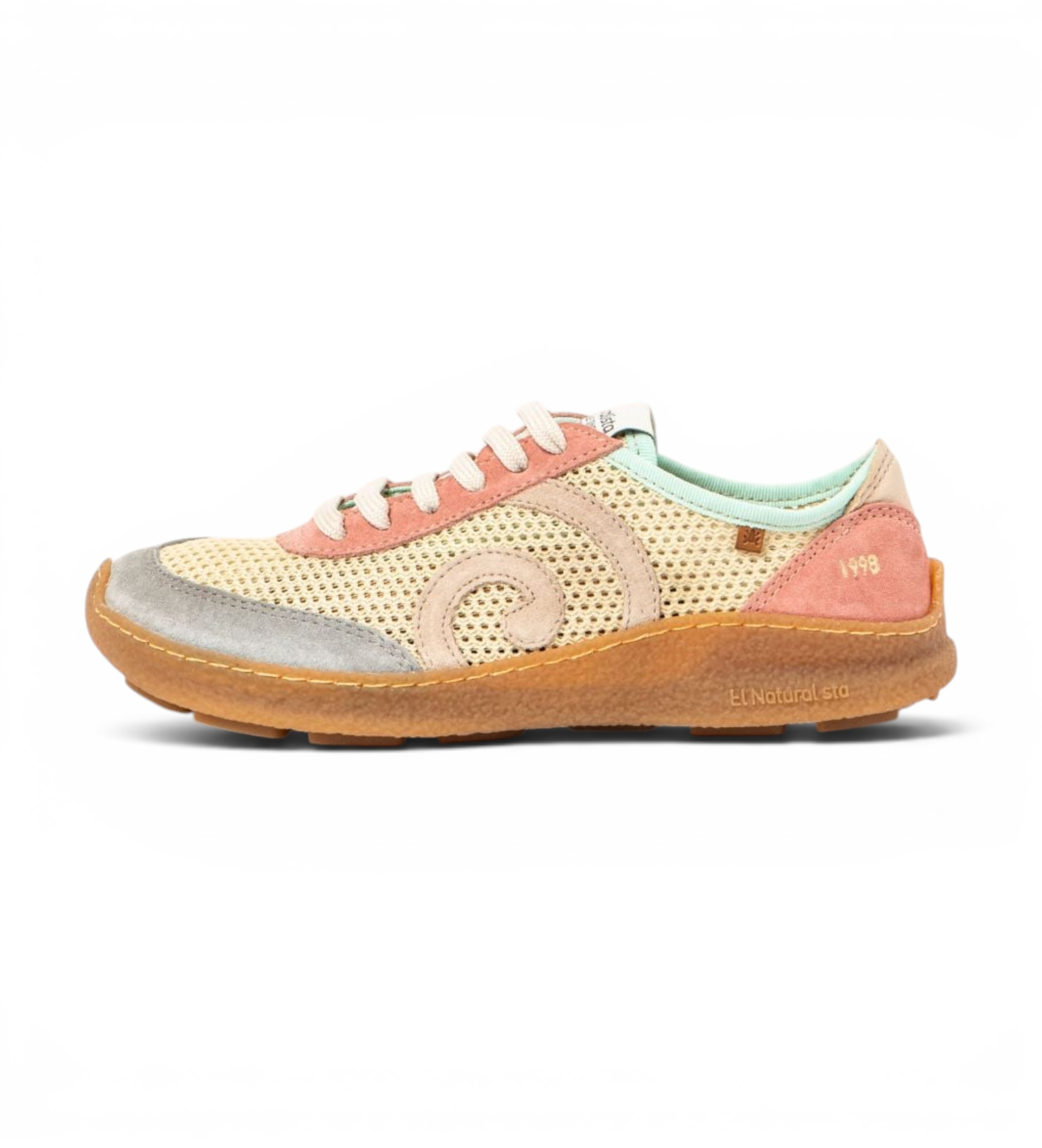 El Naturalistaunisex. 25435C1GO005_0MU Sneakers N5435C Oroel multicolor (37), Plat, Veters, Casual, Veelkleurig, Mesh