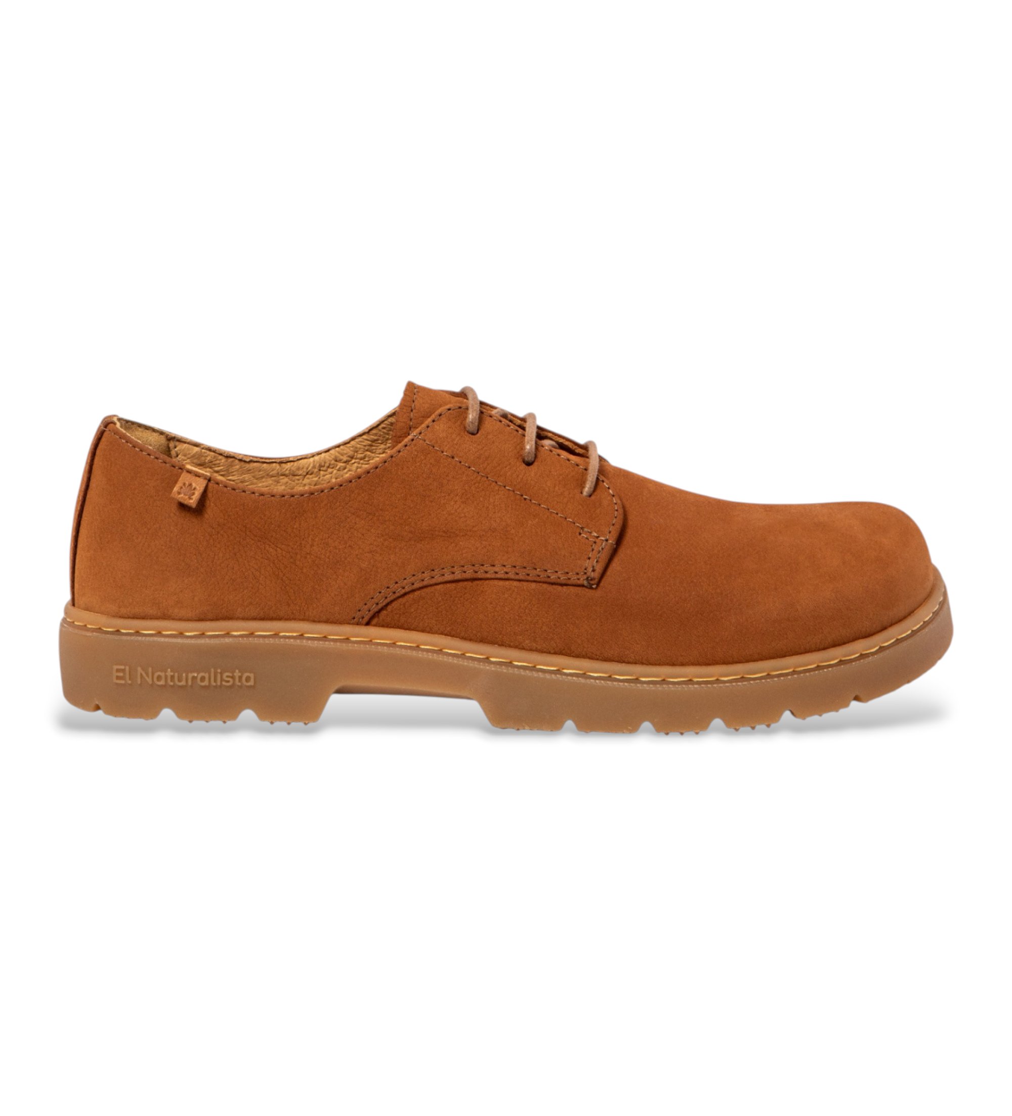 El Naturalista für Damen. 252591123005_023 Braune Lederschuhe N5259 (43), Wohnung, Schnürsenkel, Lässig