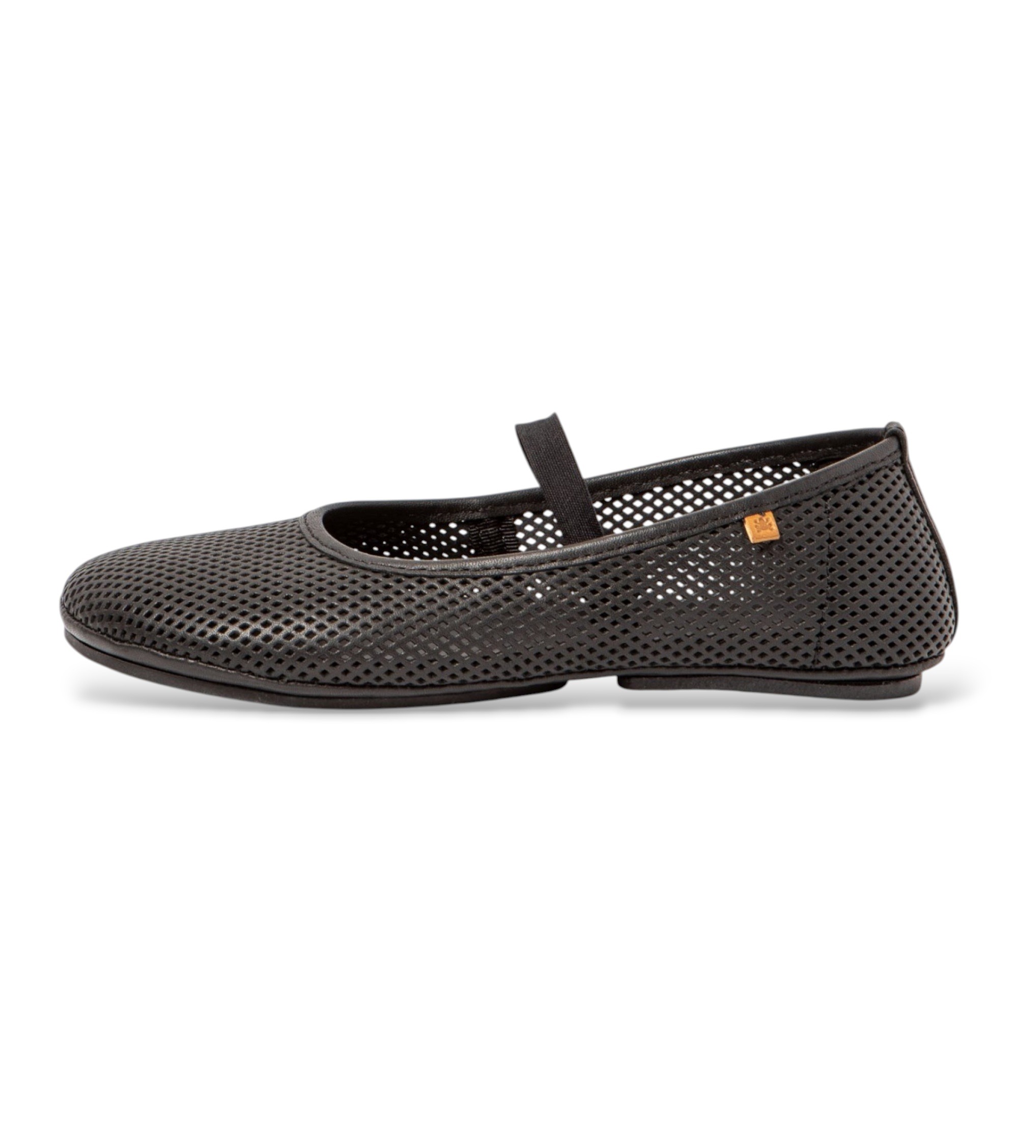 El Naturalista für Damen. 25820R101005_001 Lederschuhe N5820R Essence schwarz (36), Wohnung, Keine, Lässig, Klassisch