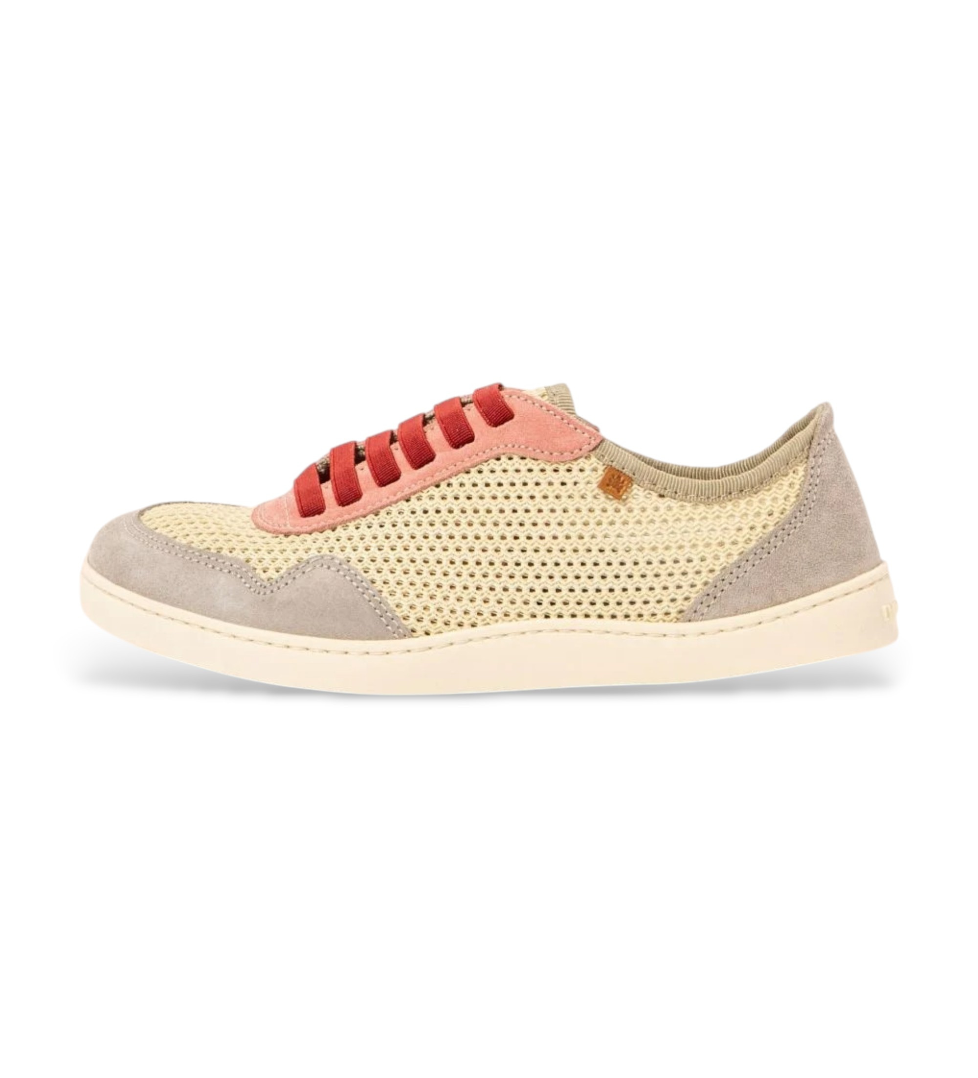 El Naturalista Unisex. 2591411GO005_0MU Schuhe N5914 Herkunft beige (43), Stoff, Wohnung, Schnürsenkel, Lässig