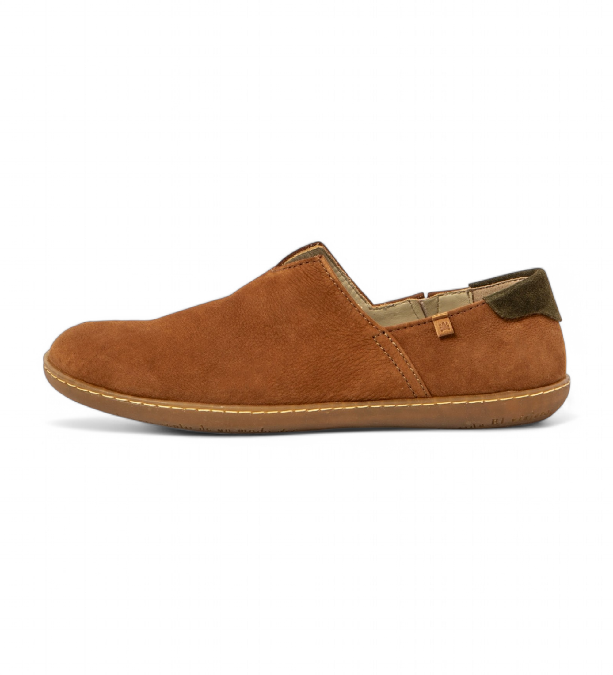 El Naturalistavoor mannen. 2N2757237605_023 Leren schoenen N275 El Viajero bruin (37), Leer, Plat, Geen, Casual
