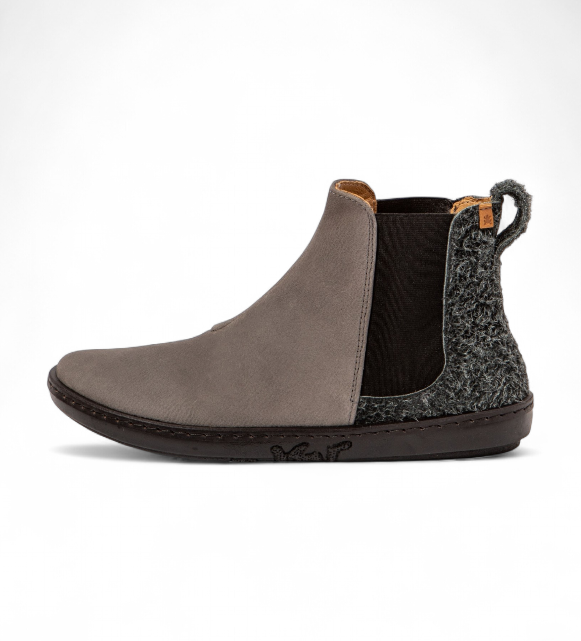 El Naturalista für Damen. 25310PET0005_001 Pleasant-Wulf graue Lederstiefeletten (39), Wohnung, Keine, Klassisch