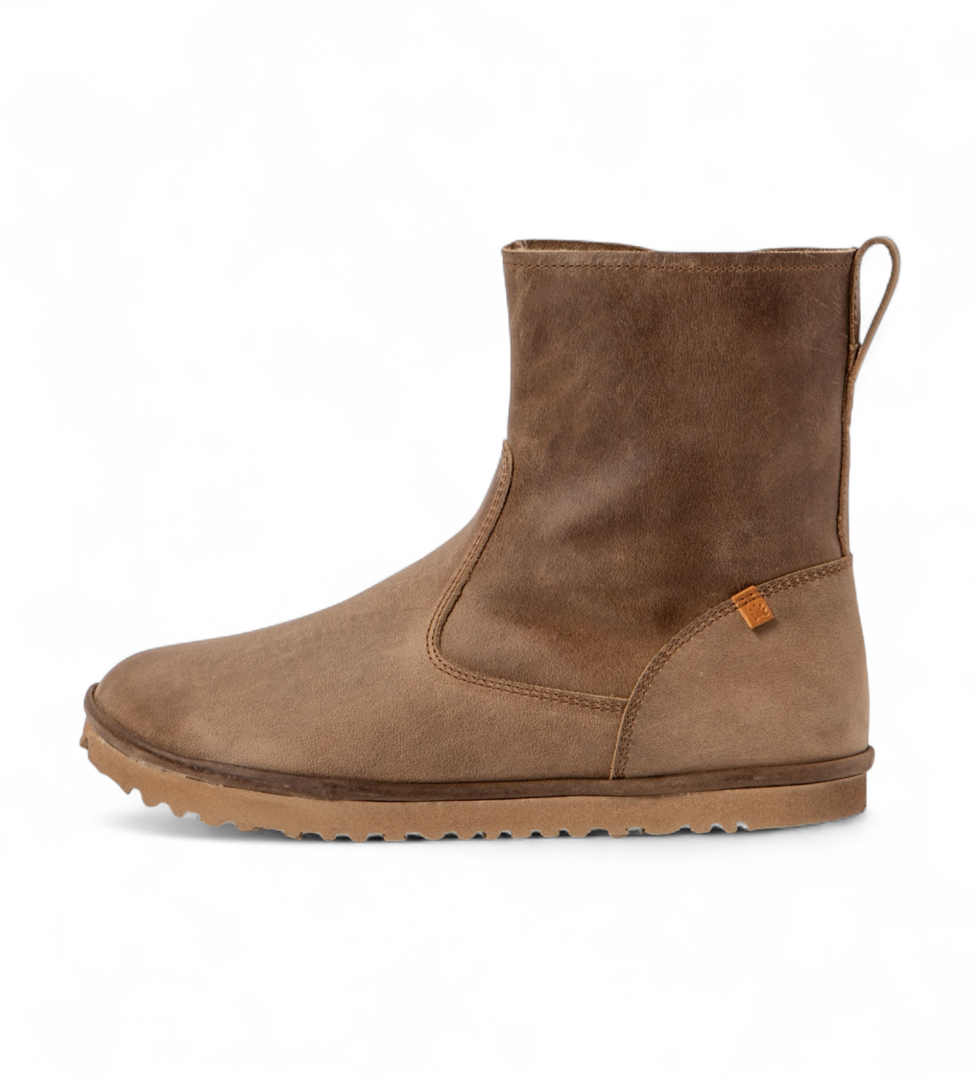 El Naturalista für Damen. 2537511LY005_020 Arizona beige Lederstiefel (42), Braun, Wohnung, Schnürsenkel, Reißverschluss, Lässig