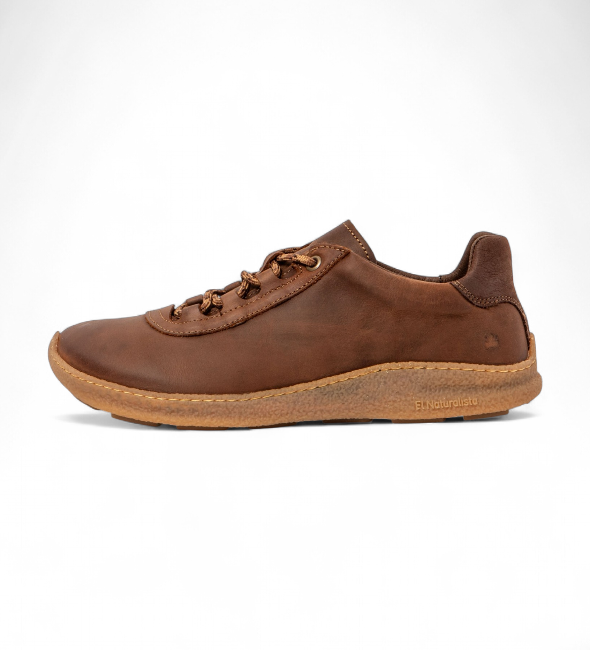 El Naturalista Unisex. 254341156005_012 Schuhe N5434 Arizona braun (39), Leder, Wohnung, Schnürsenkel, Lässig