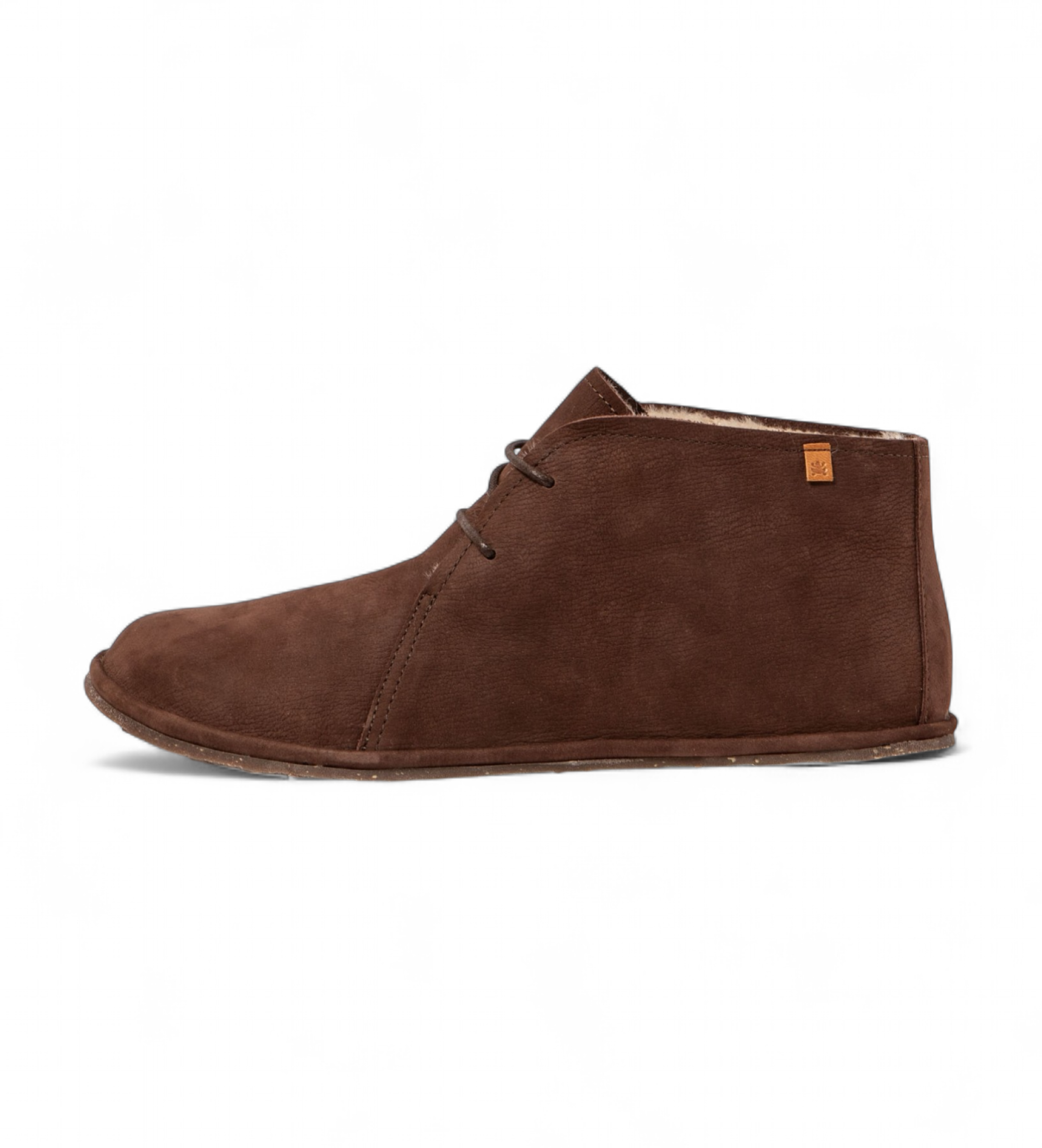 El Naturalista Unisex. 25672C112005_012 Angenehme braune Lederstiefeletten (41), Wohnung, Schnürsenkel, Lässig