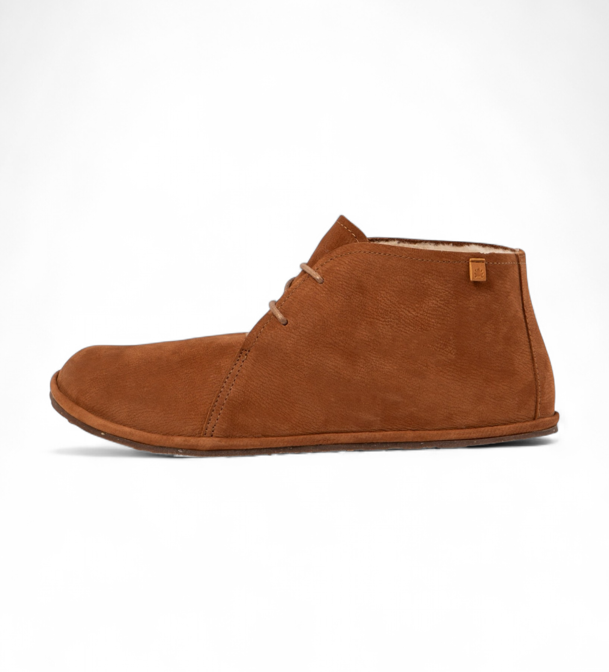 El Naturalista Unisex. 25672C1ND005_023 Angenehme braune Lederstiefeletten (42), Wohnung, Schnürsenkel, Lässig