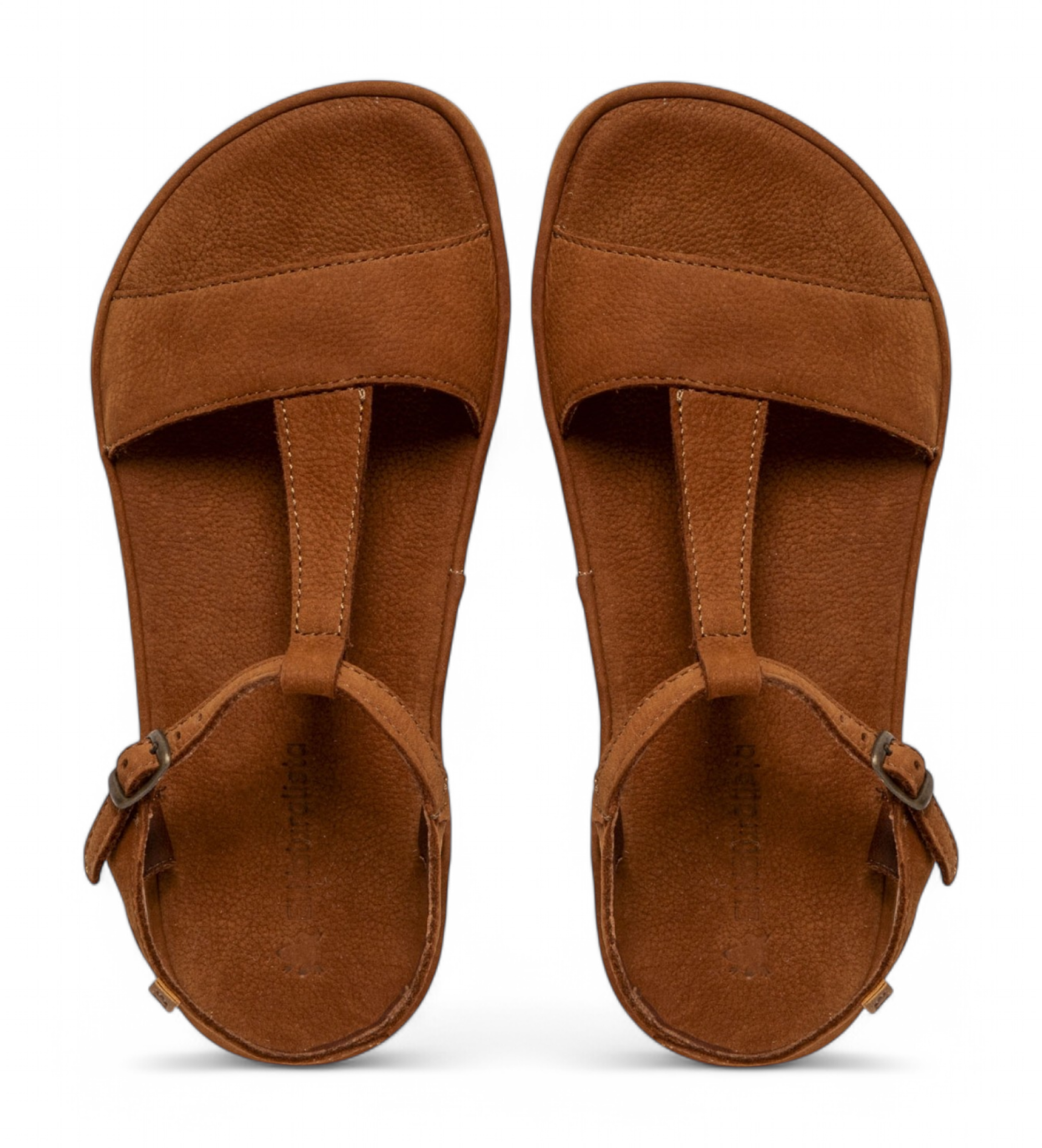 El Naturalistavoor vrouwen. 256861123005_023 Leren sandalen N5686 Satya bruin (42), Leer, Plat, Gesp, Casual