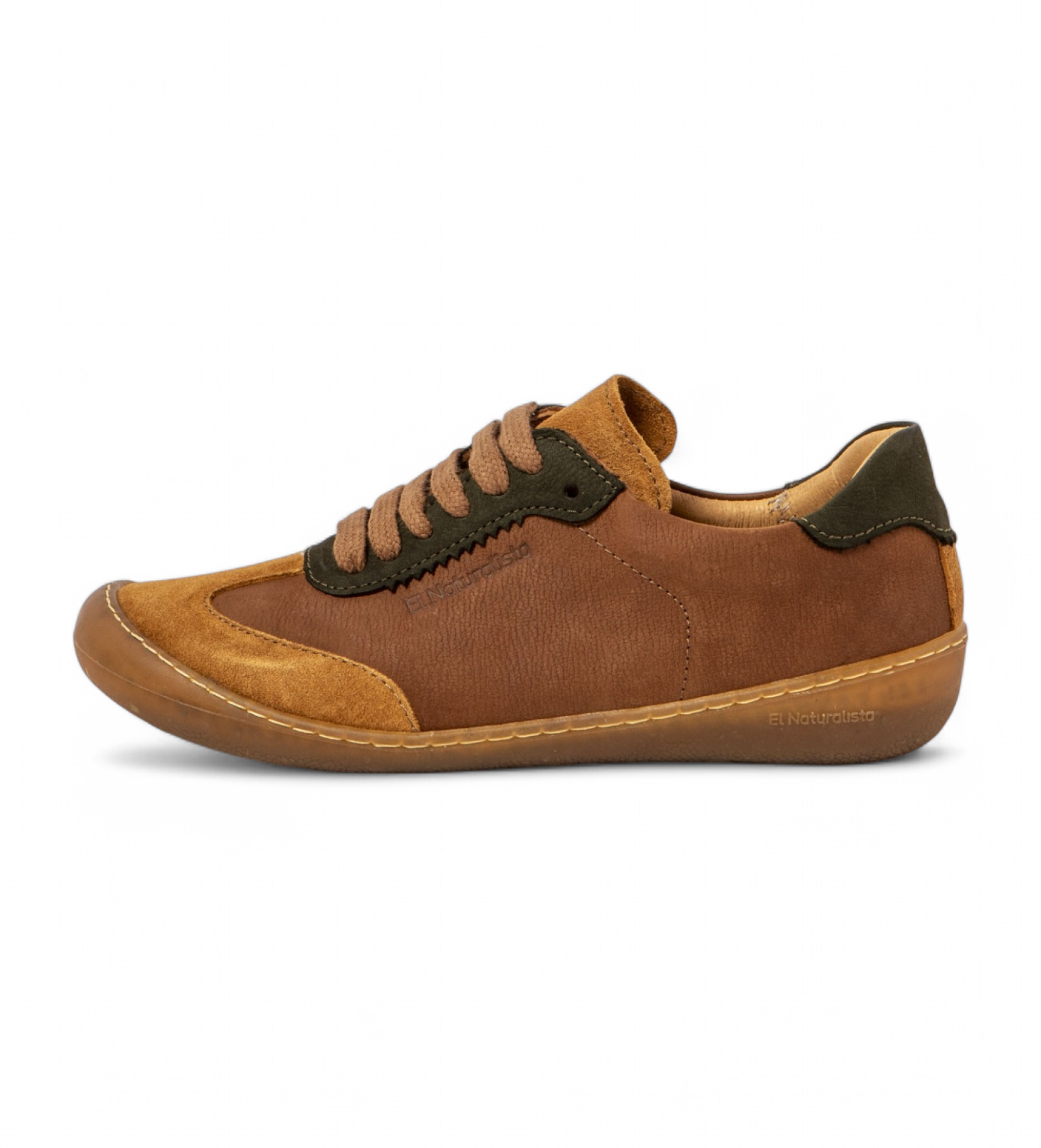 El Naturalista Unisex. 2576611ND005_023 Leder Turnschuhe N5766 Pawikan braun (37), Wohnung, Schnürsenkel, Lässig