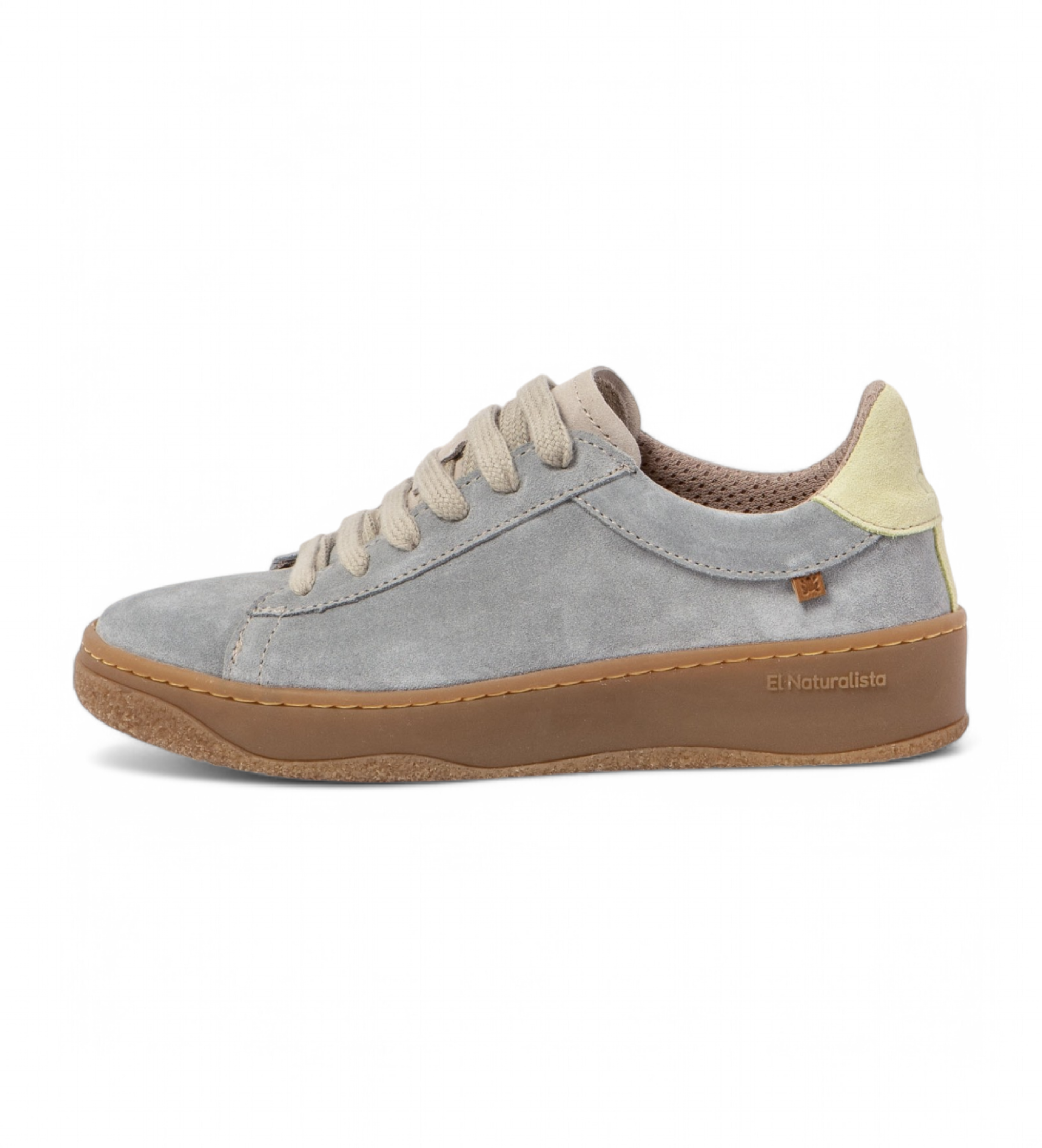 El Naturalista Unisex. 2584811B0005_0B0 Leder Turnschuhe N5848 Geo blau (46), Wohnung, Schnürsenkel, Lässig
