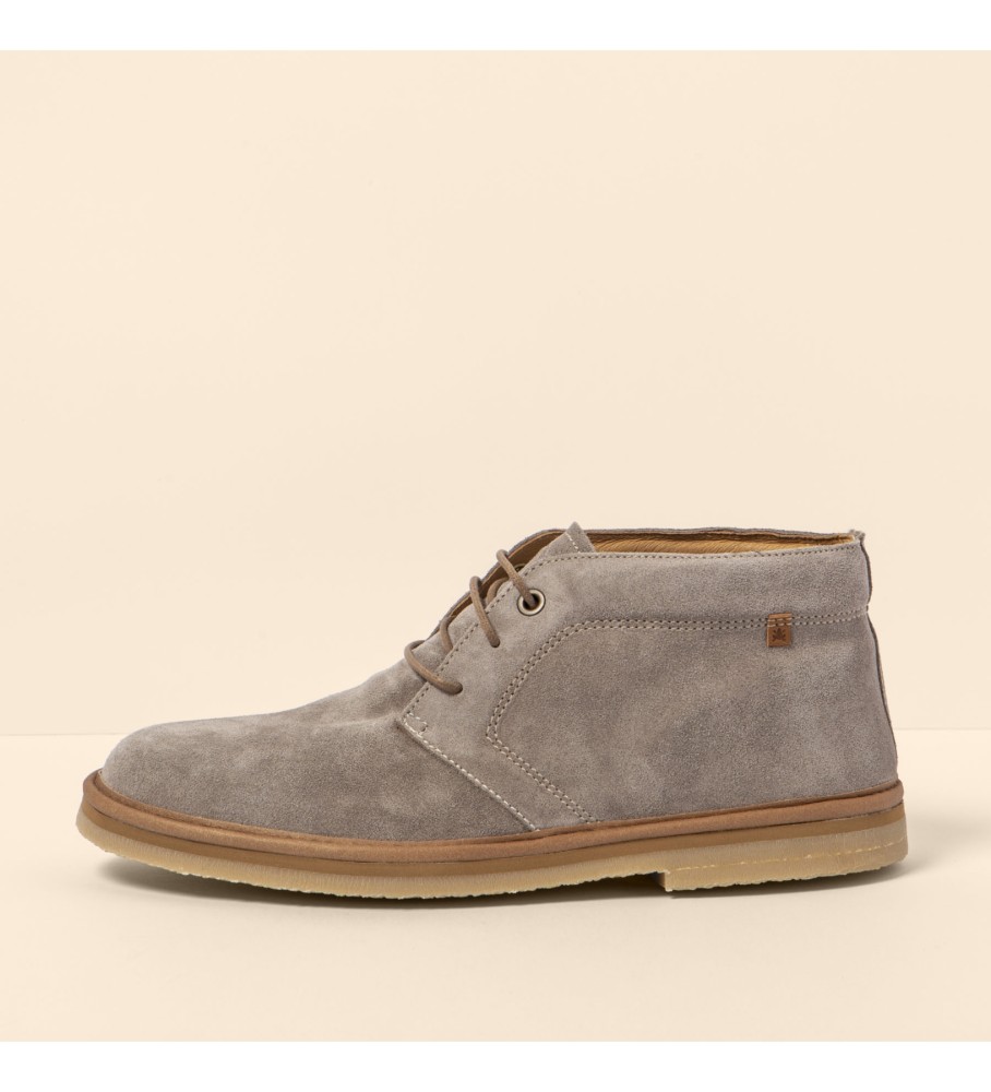 El Naturalista für Herren. 259501120005_020 Lederschuhe N5950 Lumbier grau (44), Wohnung, Schnürsenkel, Lässig