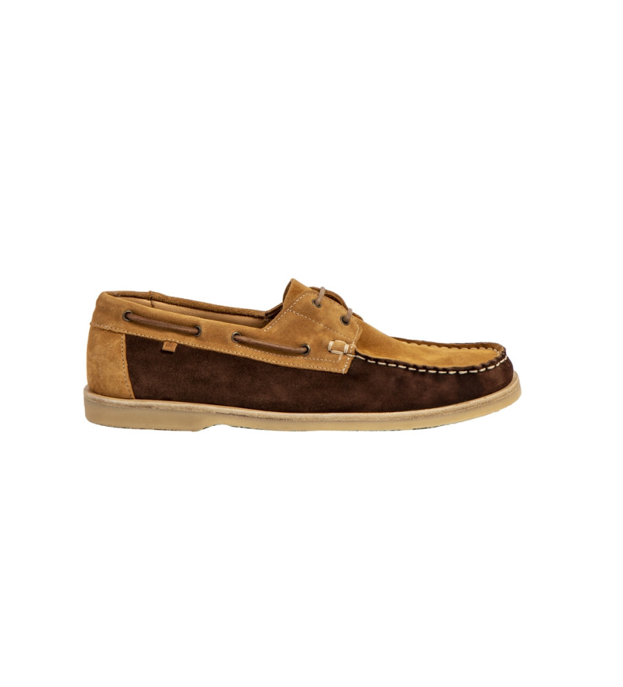 El Naturalista Unisex. 2596312C9005_0MU Leder Loafers N5963 Plantae braun (45), Wohnung, Keine, Lässig