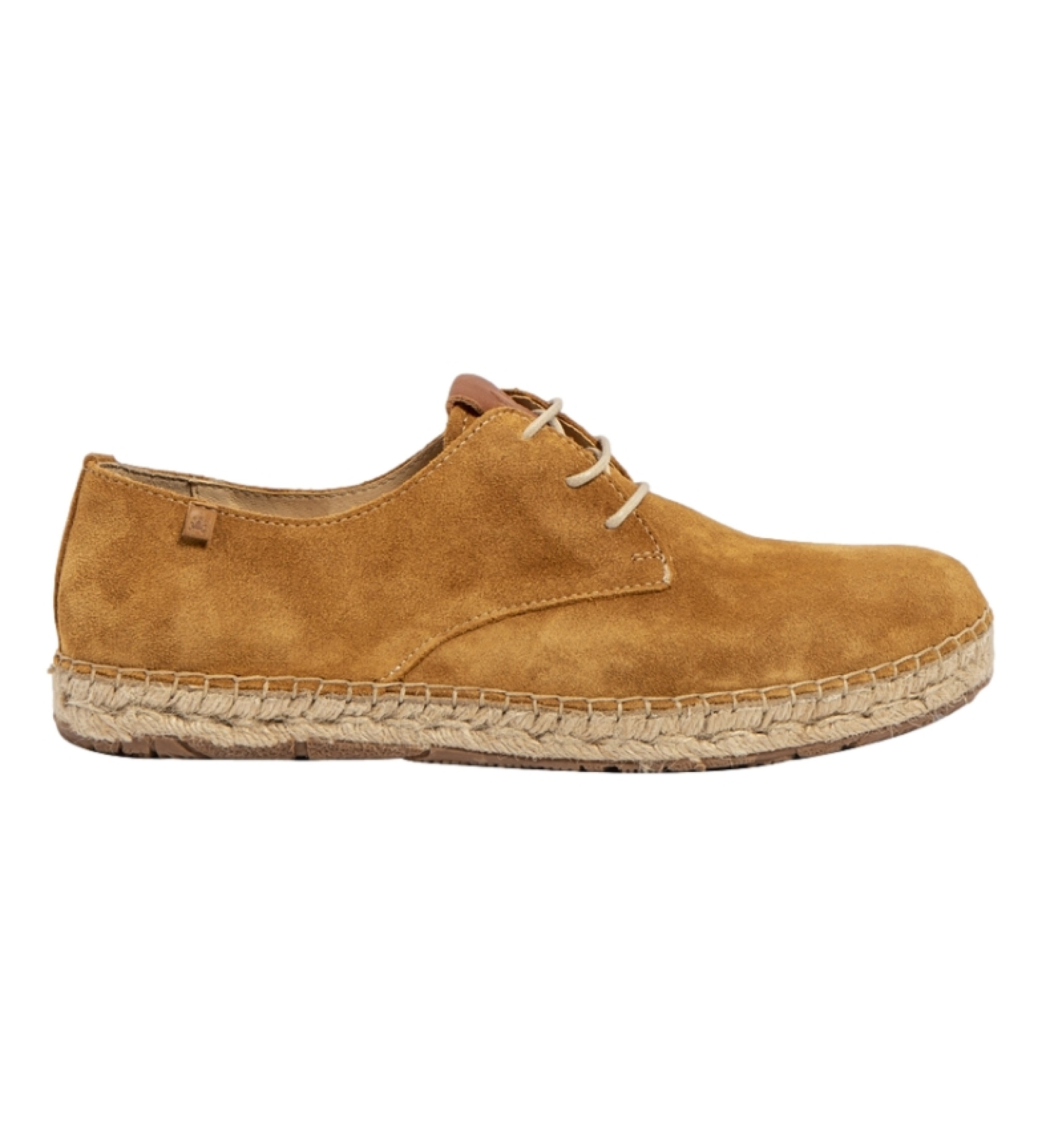 El Naturalista Unisex. 2N6781155005_023 Lederschuhe N678 Silk Suede Campos braun (41), Wohnung, 1 bis 3 cm, Schnürsenkel, Lässig, Kunstleder