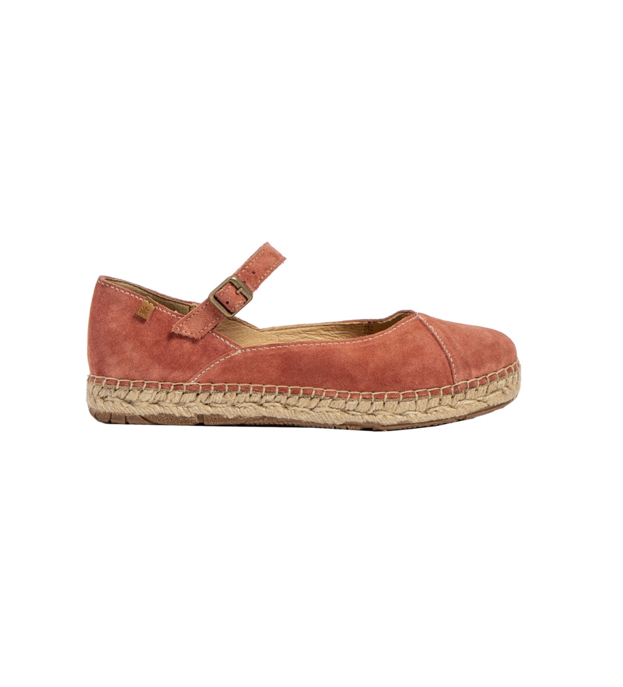 El Naturalista für Damen. 2N67911BR005_043 Lederschuhe N679 Campos rot (39), Wohnung, Schnalle, Lässig