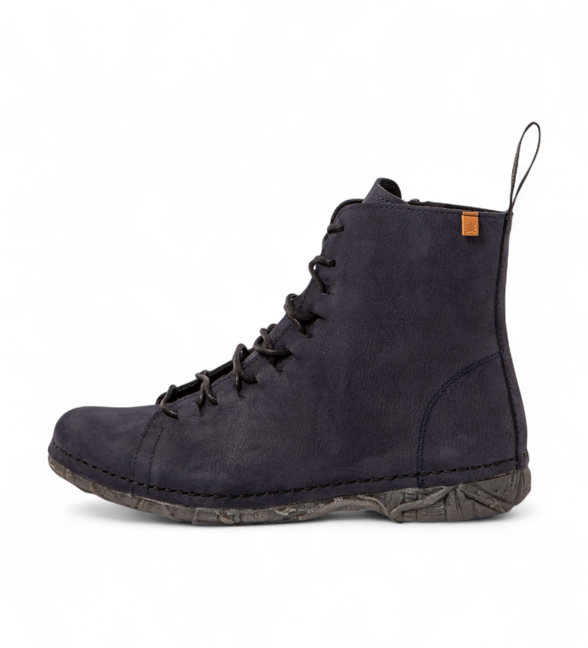 El Naturalista für Damen. 2N90911NF005_0B0 Lederstiefeletten N909 Angenehmes Blau (37), Wohnung, Keine, Lässig