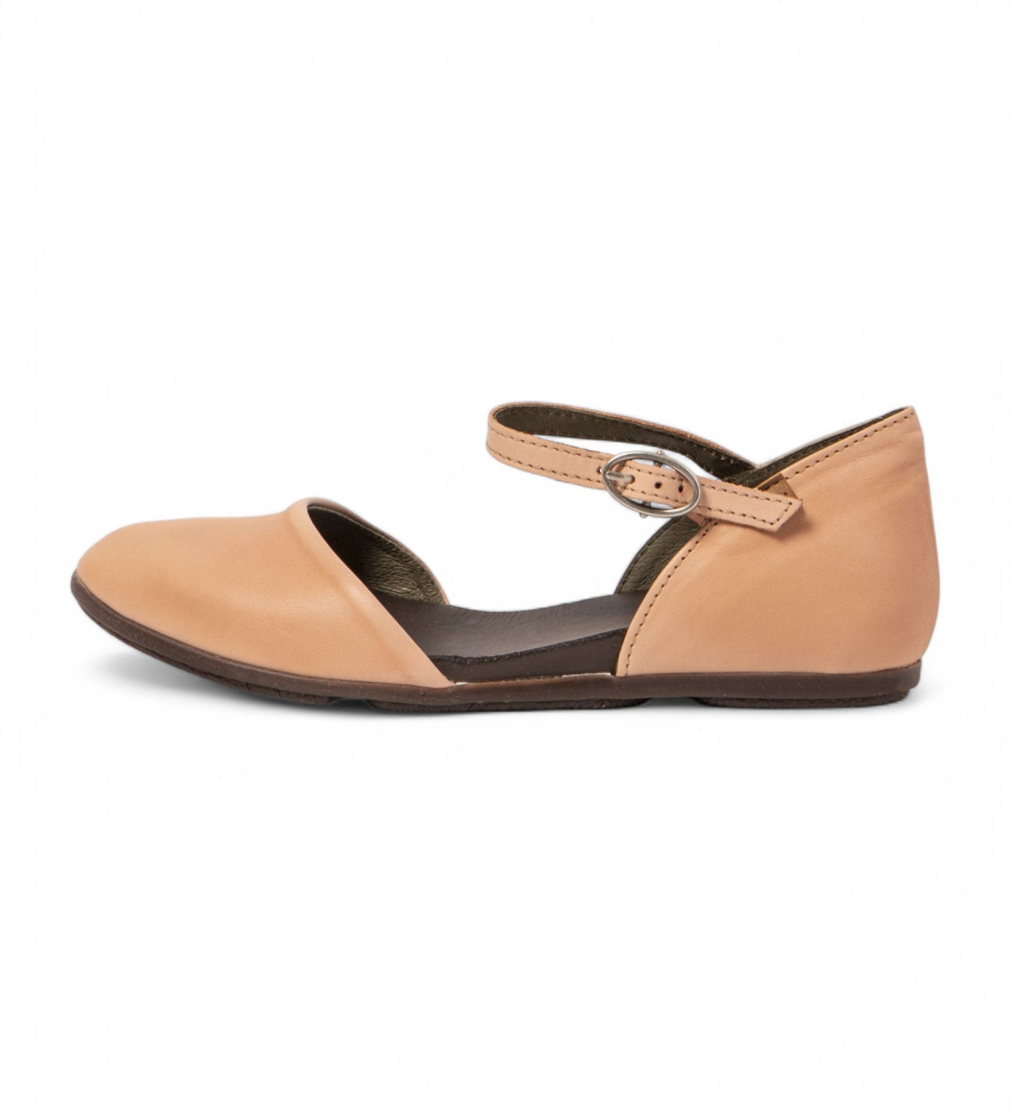El Naturalista für Damen. 2ND544M90005_M17 Ledersandalen Nd54 Stella coral (38), Wohnung, Schnalle, Lässig, Koralle