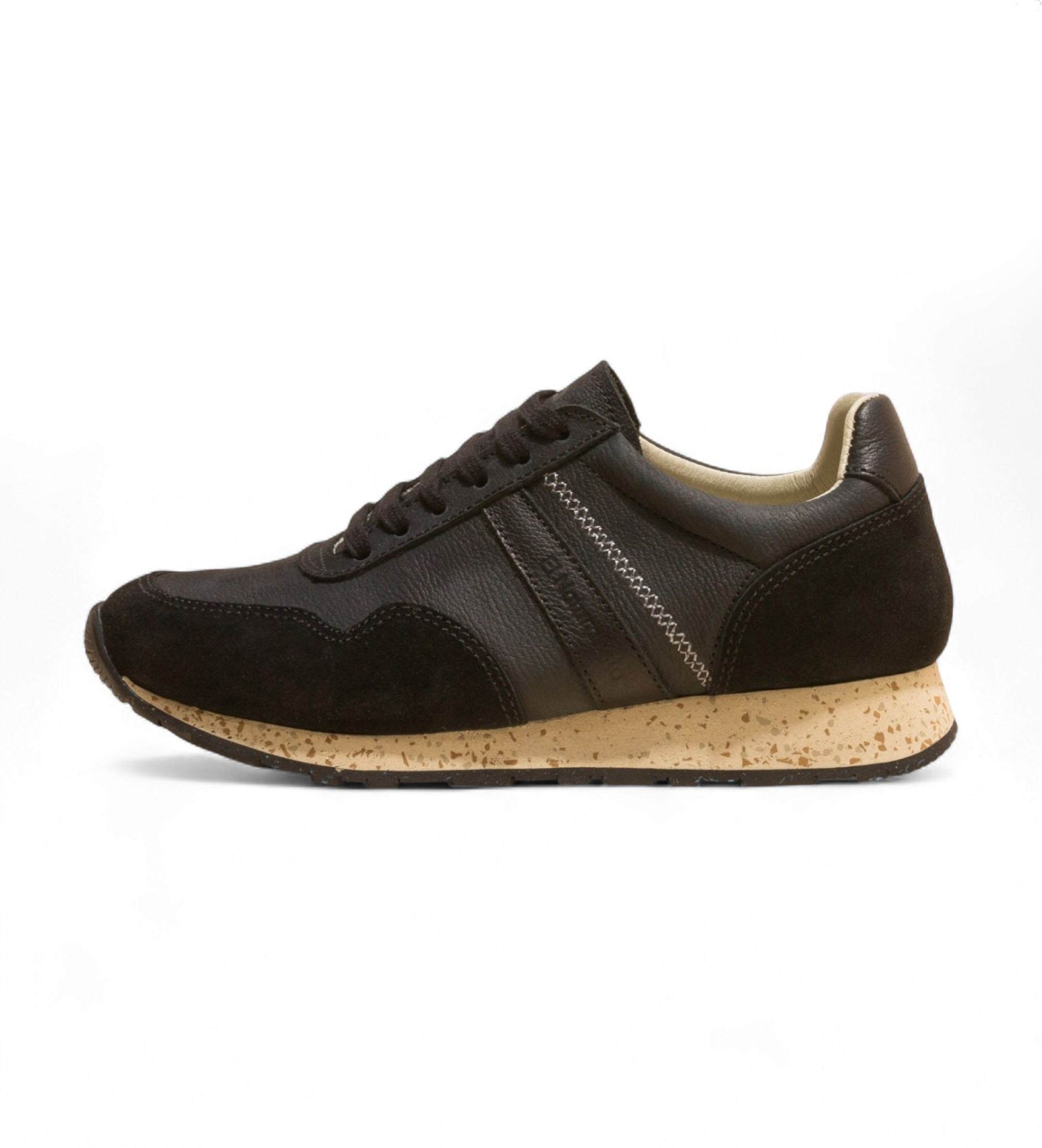 El Naturalista Unisex. 2SP020117605_0MU Leder Turnschuhe Nsp02 braun (36), Öko-Leder, Wohnung, Schnürsenkel, Lässig