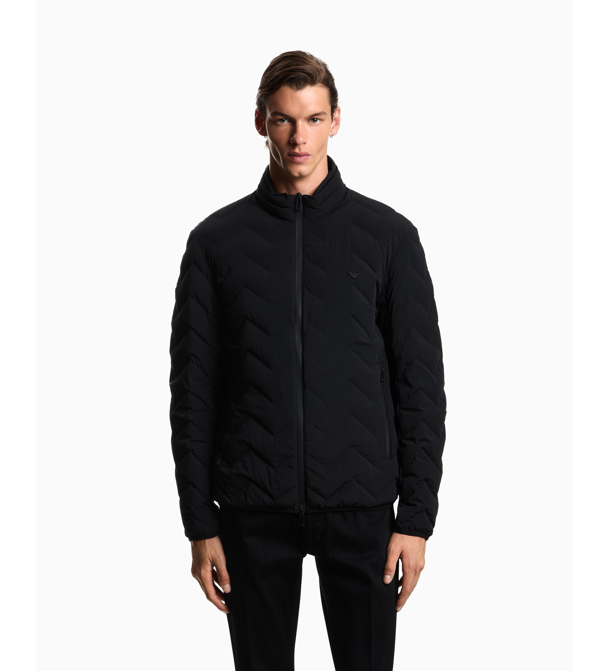 Emporio Armani für Herren. EM004947_AF18499 Daunenjacke schwarz (40), Lässig, Polyamid